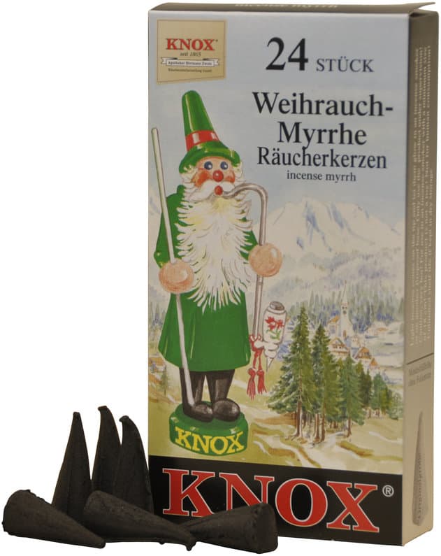 KNOX Räucherkerzen Weihrauch-Myrrhe
