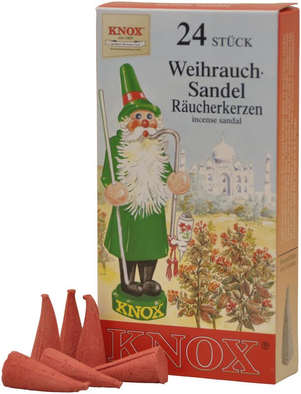 KNOX Räucherkerzen Weihrauch-Sandel