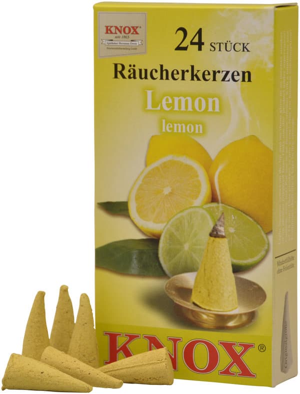 KNOX Räucherkerzen Lemon