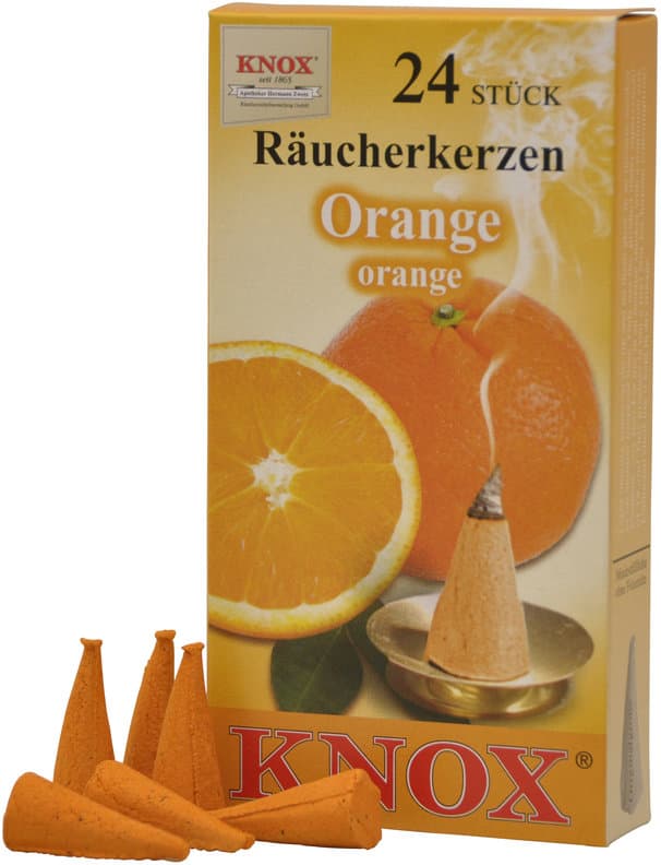 KNOX Räucherkerzen Orange