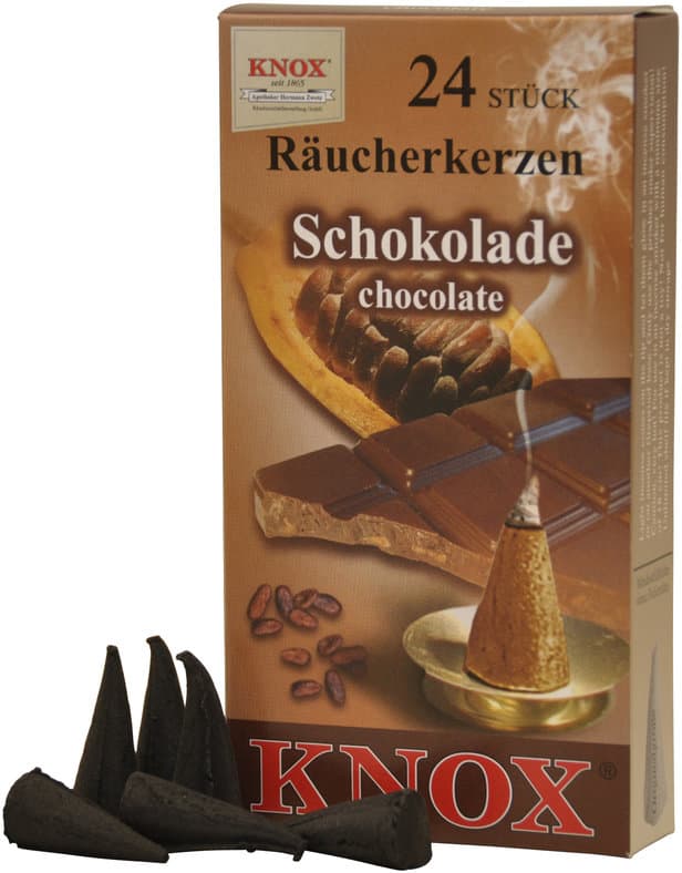 KNOX Räucherkerzen Schokolade