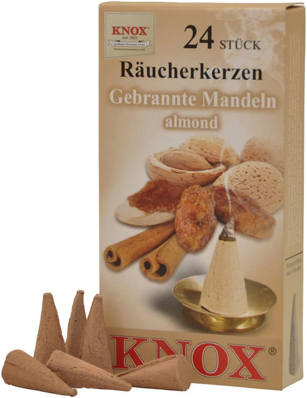 KNOX Räucherkerzen Gebrannte Mandeln