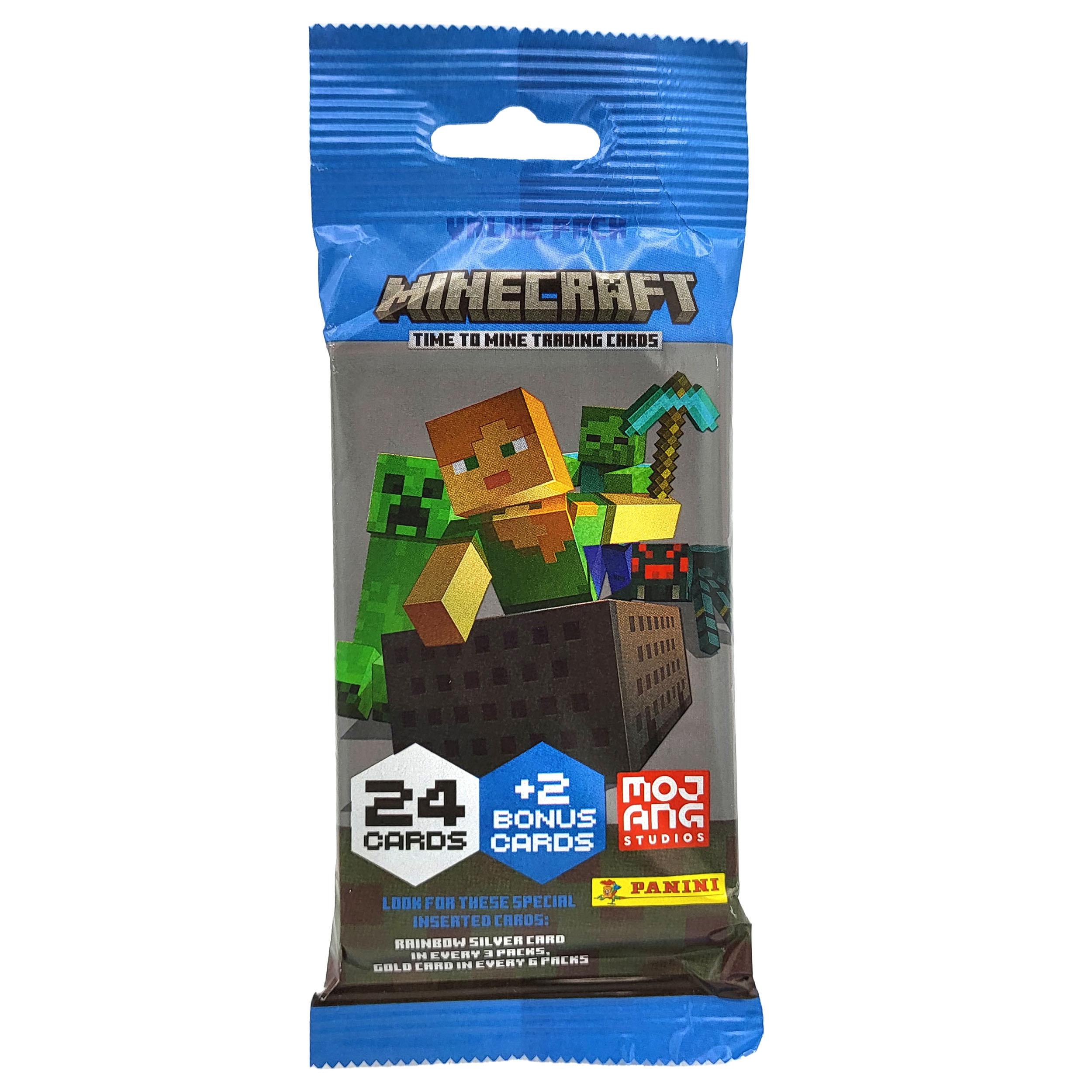Panini - Minecraft Time to Mine Trading Cards -  Fatpack