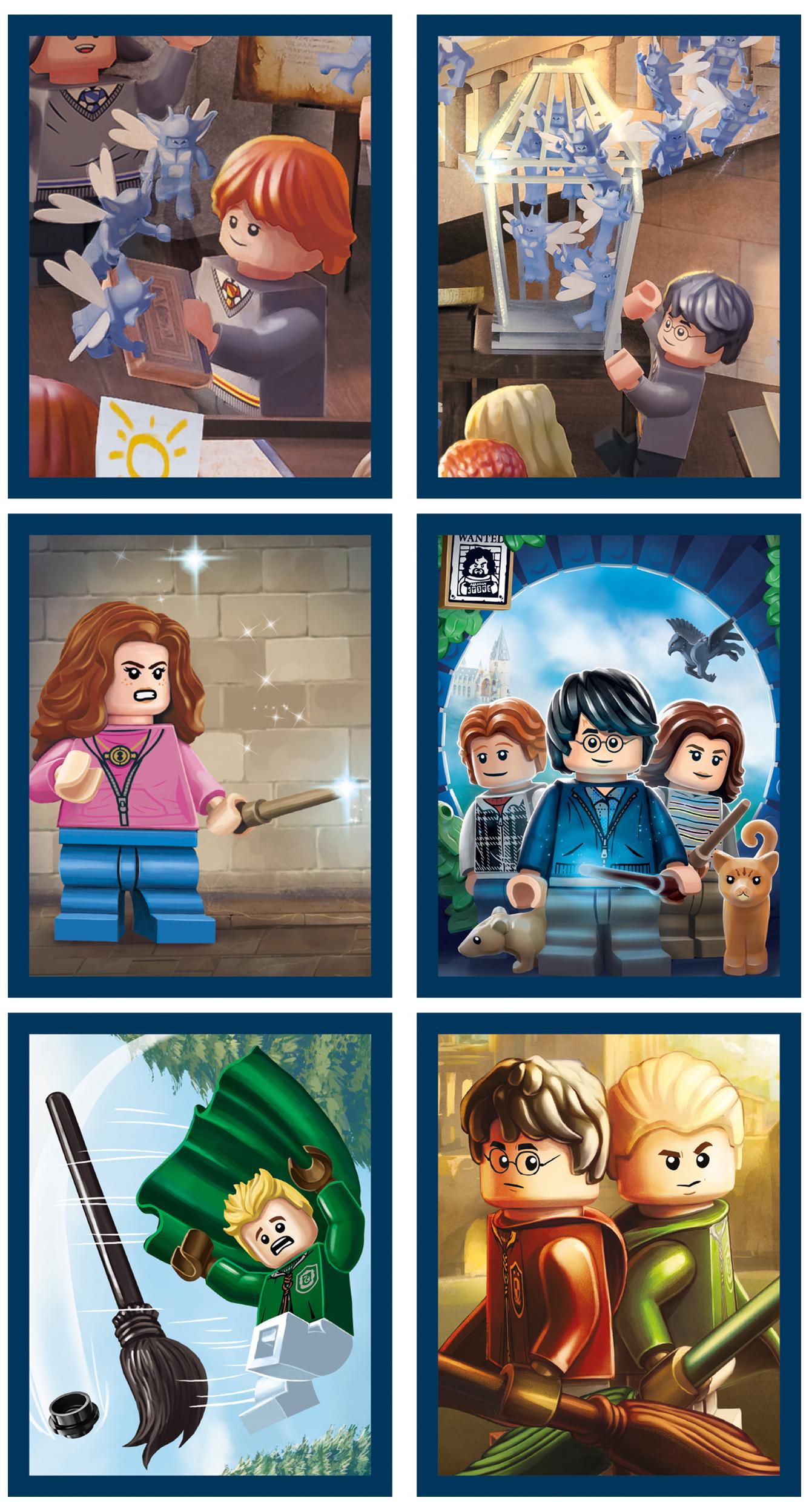 Produktbild Lego Harry Potter Sticker&TC – Tüte mit 5 Stickern und 1 Karte 4 von 5