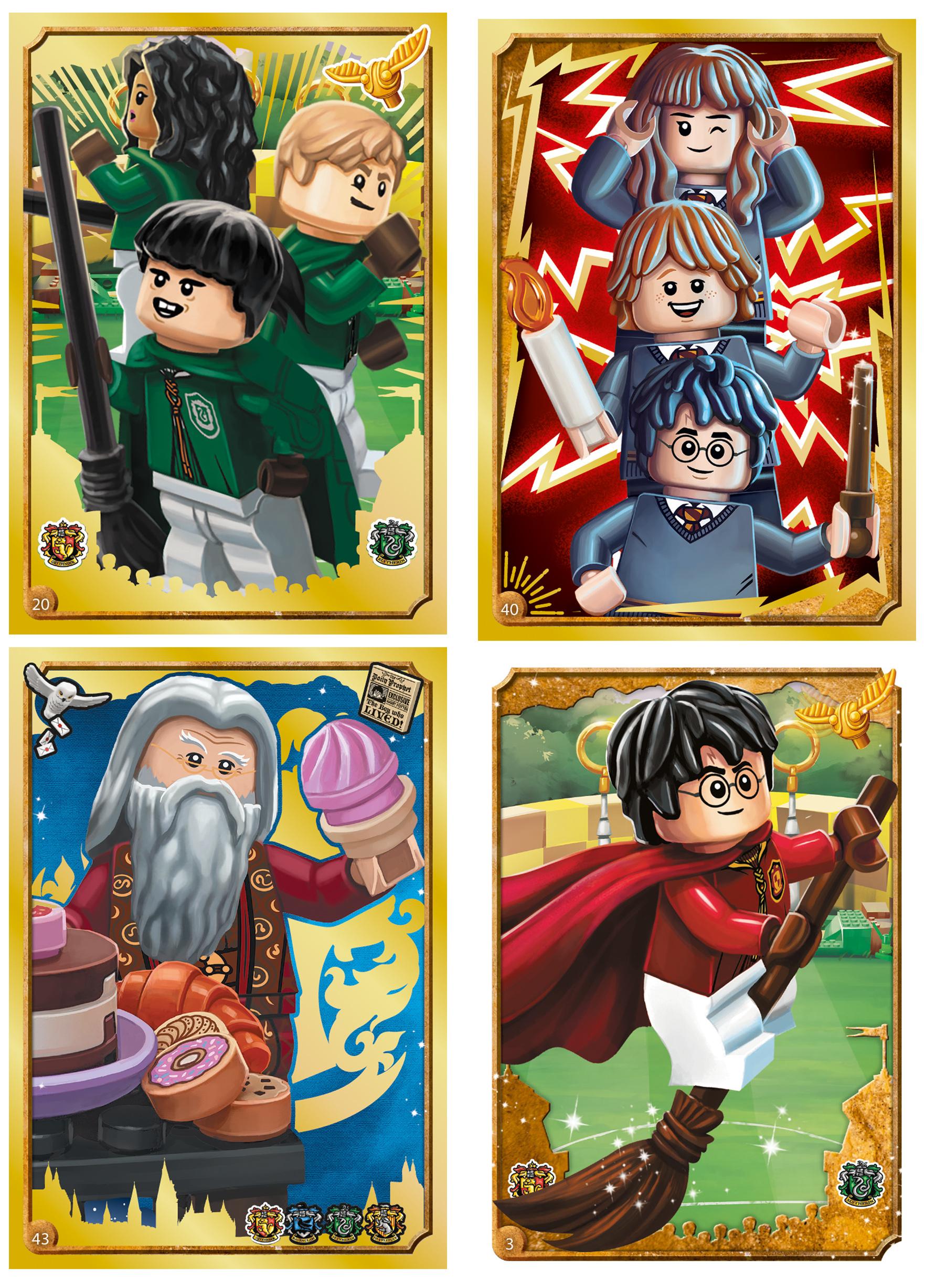 Produktbild Lego Harry Potter Sticker&TC – Tüte mit 5 Stickern und 1 Karte 2 von 5