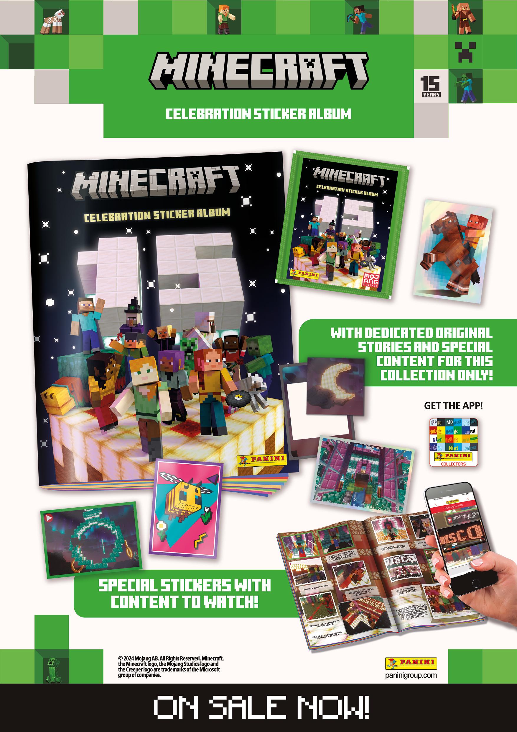 Produktbild Panini - Minecraft 15 Sticker Album 2 von 3