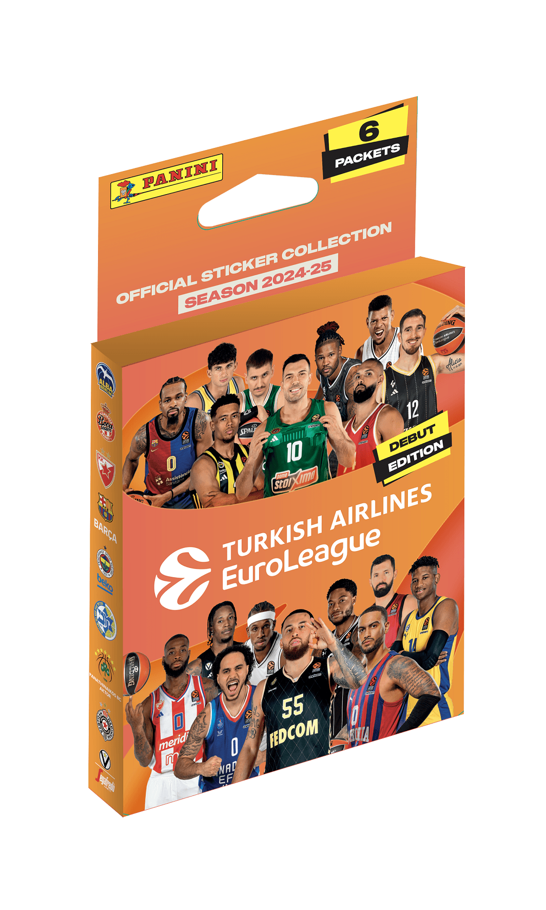 Basketball Euro Sticker Panini Eco-Blister