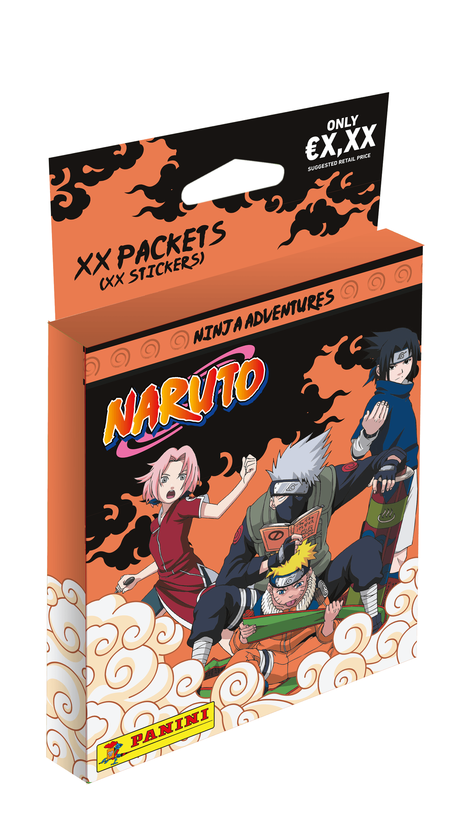 Naruto Classic Sticker Panini Eco Blister