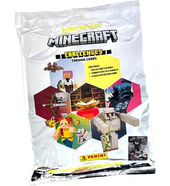 Panini - Minecraft Challenges Trading Cards Starter Set