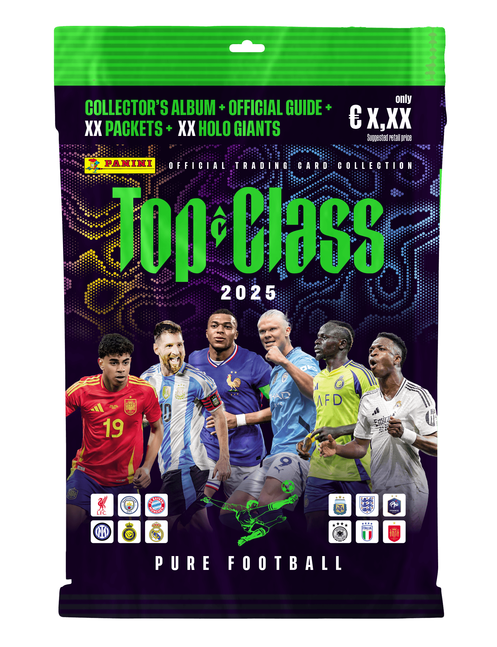 FIFA TOP CLASS 2025 Trading Cards Starter Pack