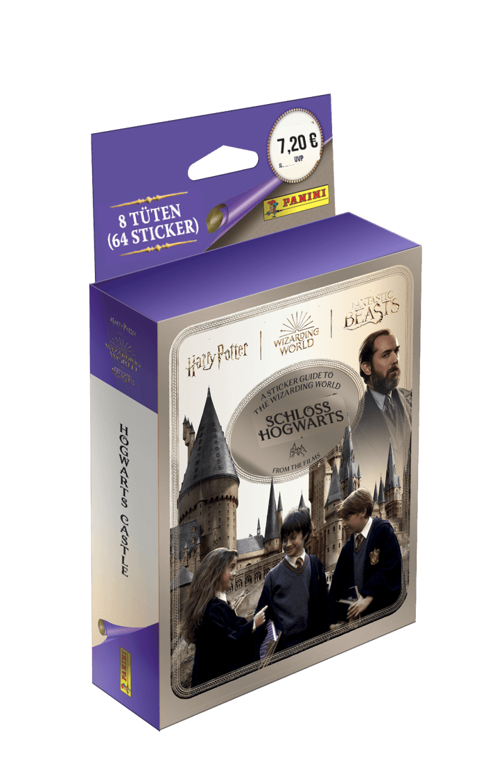 Panini - Harry Potter Sticker Guide 3 Eco-Blister 8 Tüten + 1 LE 