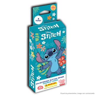 Stitch Trading Cards Collection Eco-Blister mit 4 Flow-Packs und 1 LE-Card