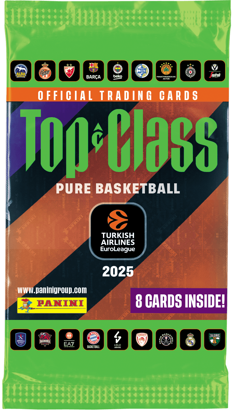 Panini - EUROLEAGUE BASKET TOP CLASS 2024/25 Trading Cards Flow Pack
