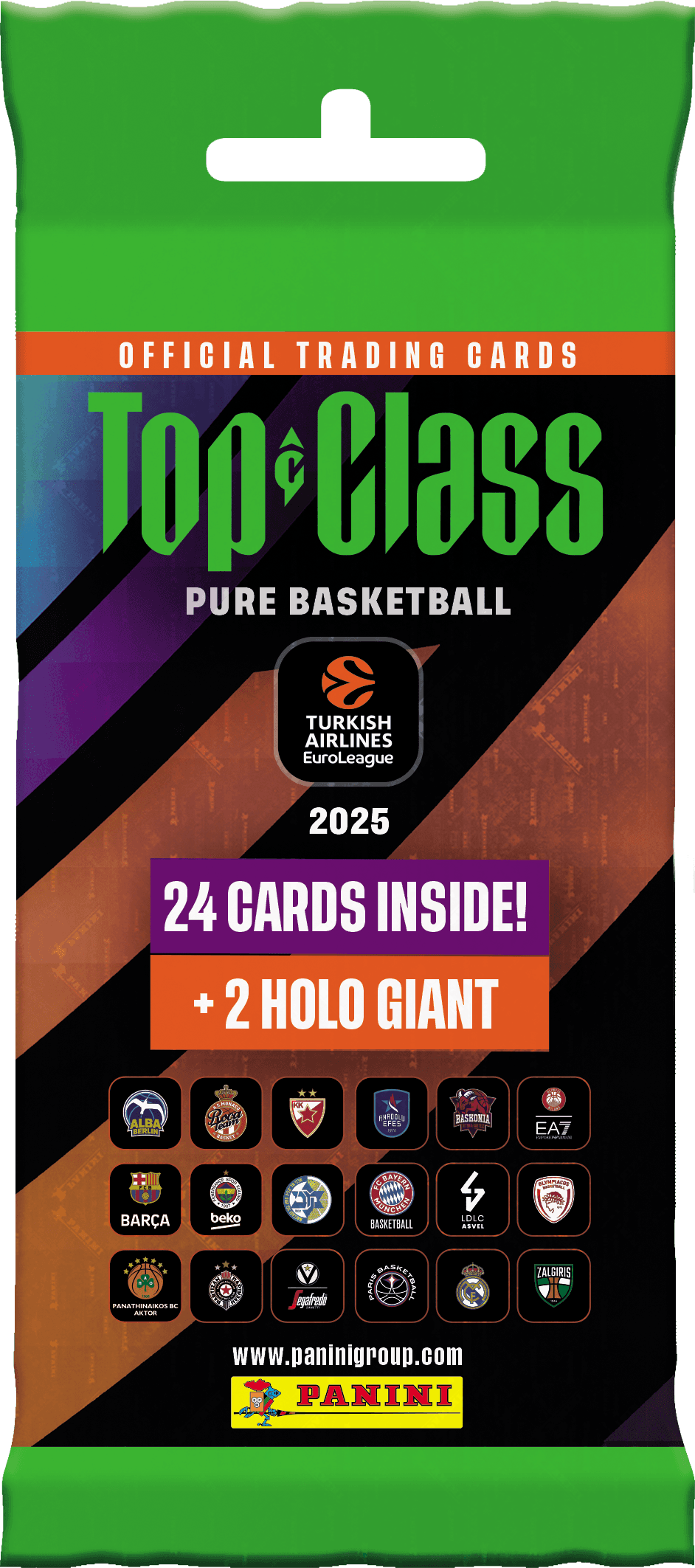 Panini - EUROLEAGUE BASKET TOP CLASS 2024/25 Trading Cards Fat Pack