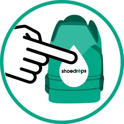 Produktbild Shoedrops Fersenkappenschutz weiß 4 von 7