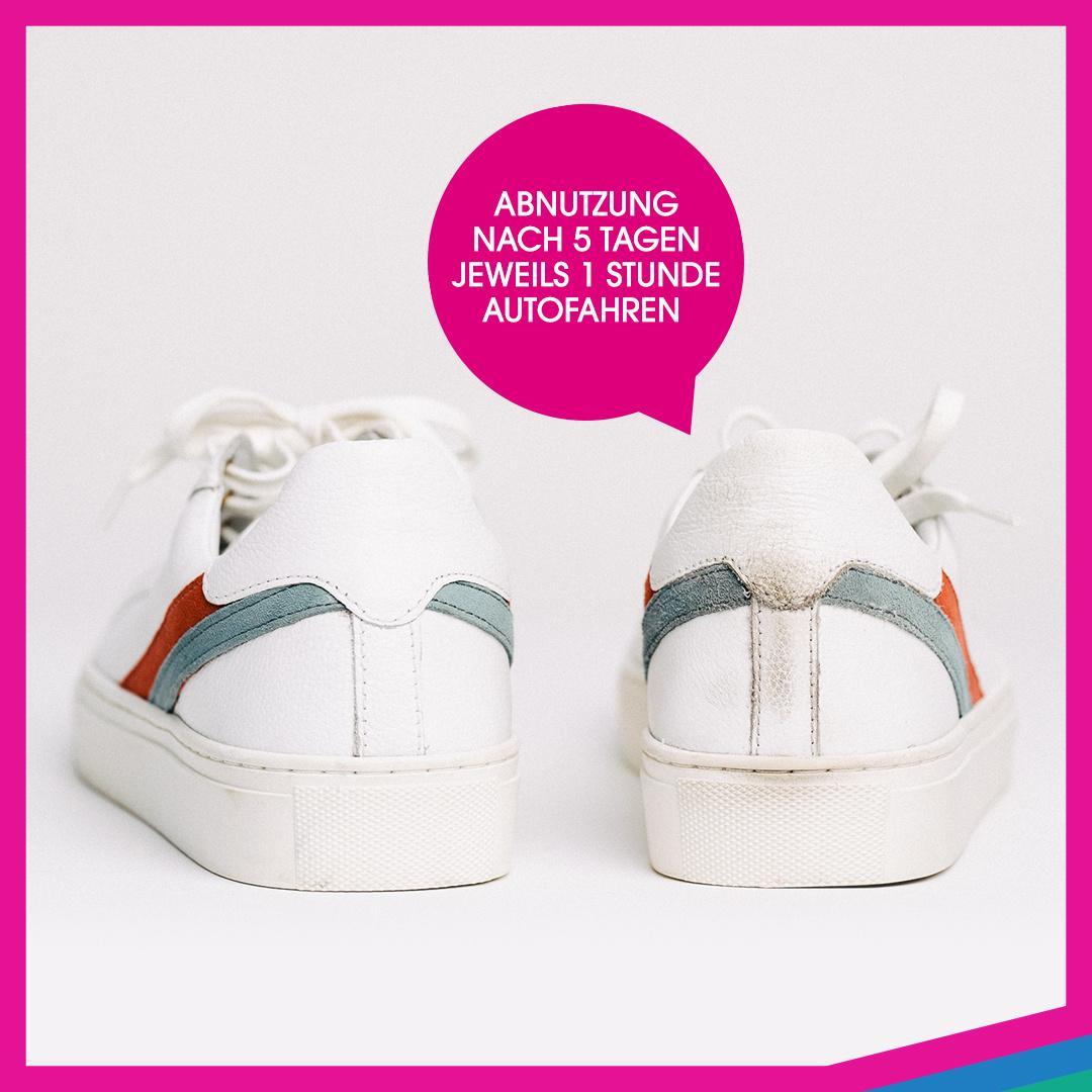 Produktbild Shoedrops Fersenkappenschutz weiß 5 von 7