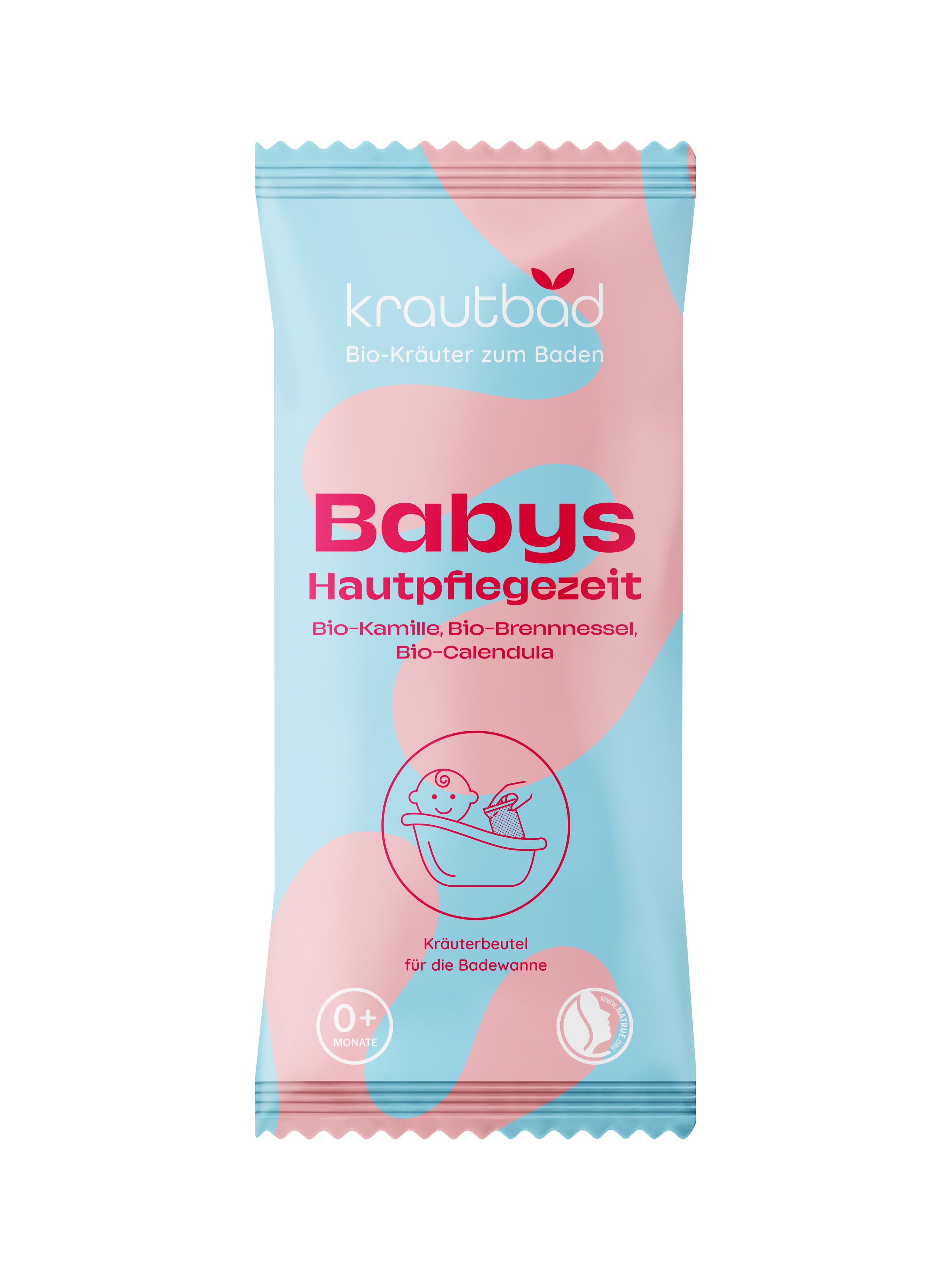 KRAUTBAD Kräuterbad Babys Hautpflegezeit
