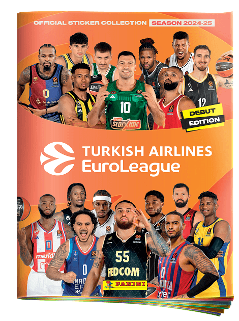 Euroleague Basket 24/25 Sticker Album
