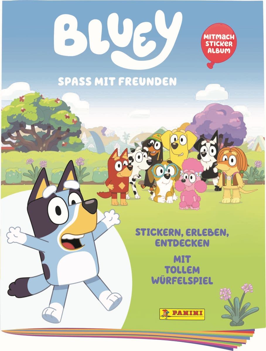 Bluey Stickerkollektion Album