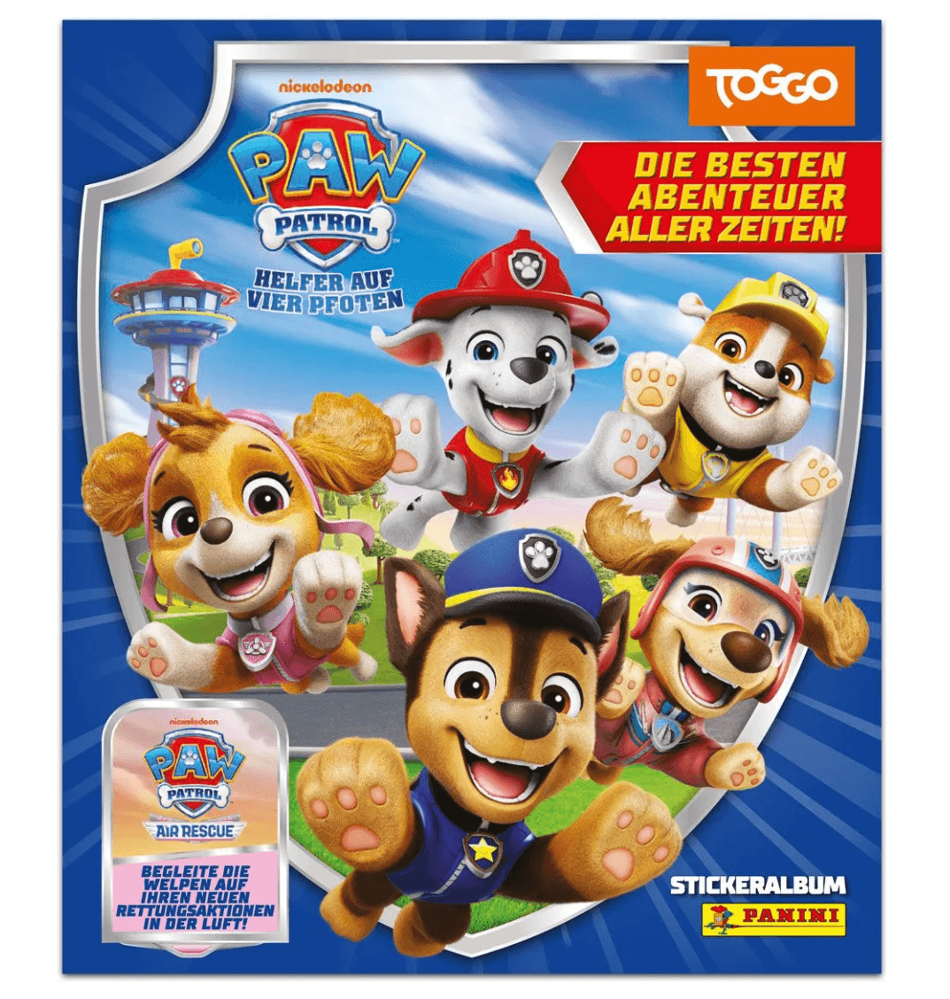 PAW Patrol 2025 Stickerkollektion Album