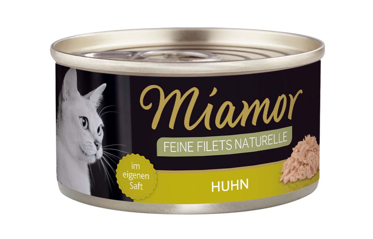 Miamor Katzennassfutter Feine Filets naturelle Huhn