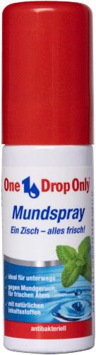 One Drop Only antibakterielles Mundspray mit natürlichen Inhaltsstoffen