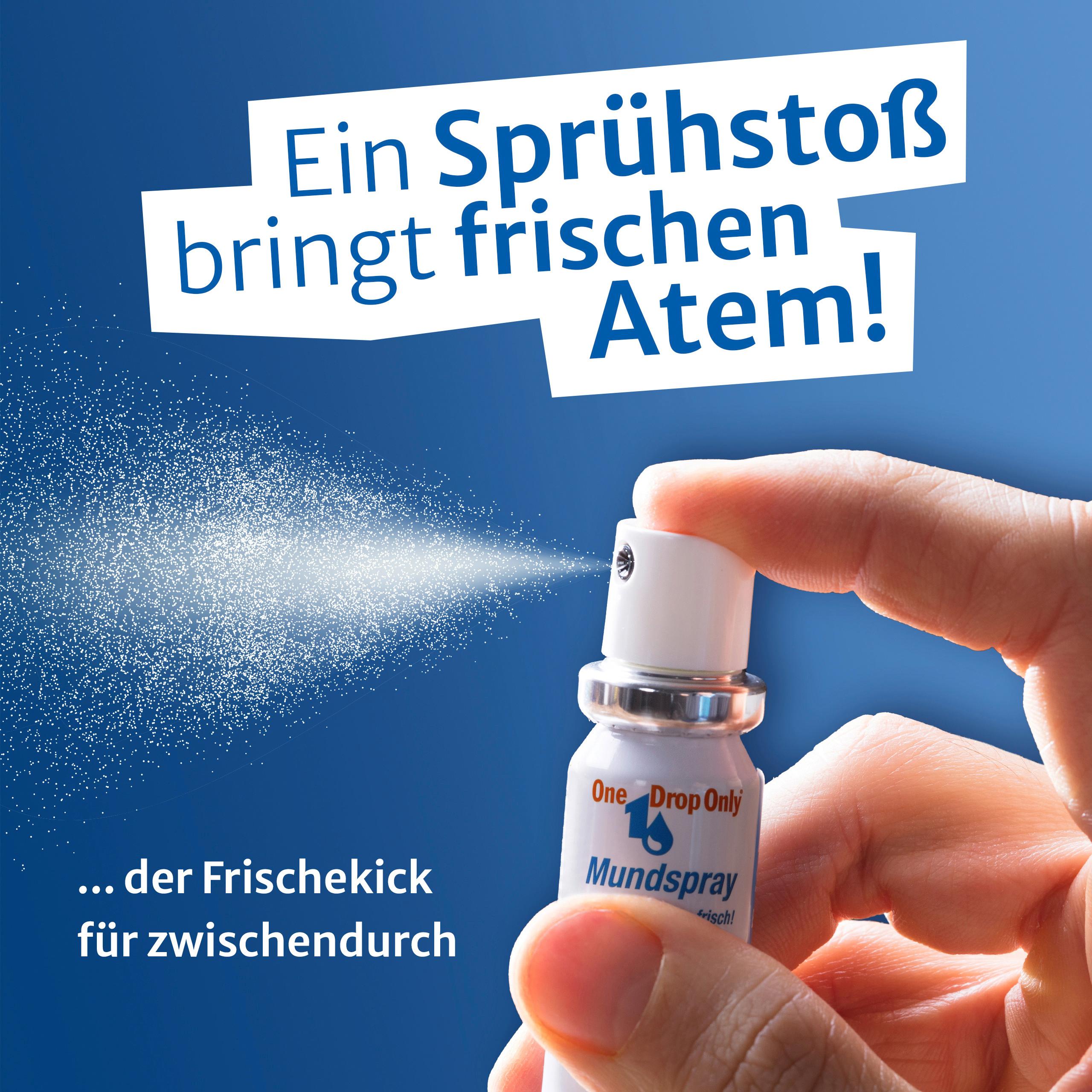 Produktbild One Drop Only antibakterielles Mundspray mit natürlichen Inhaltsstoffen 3 von 7