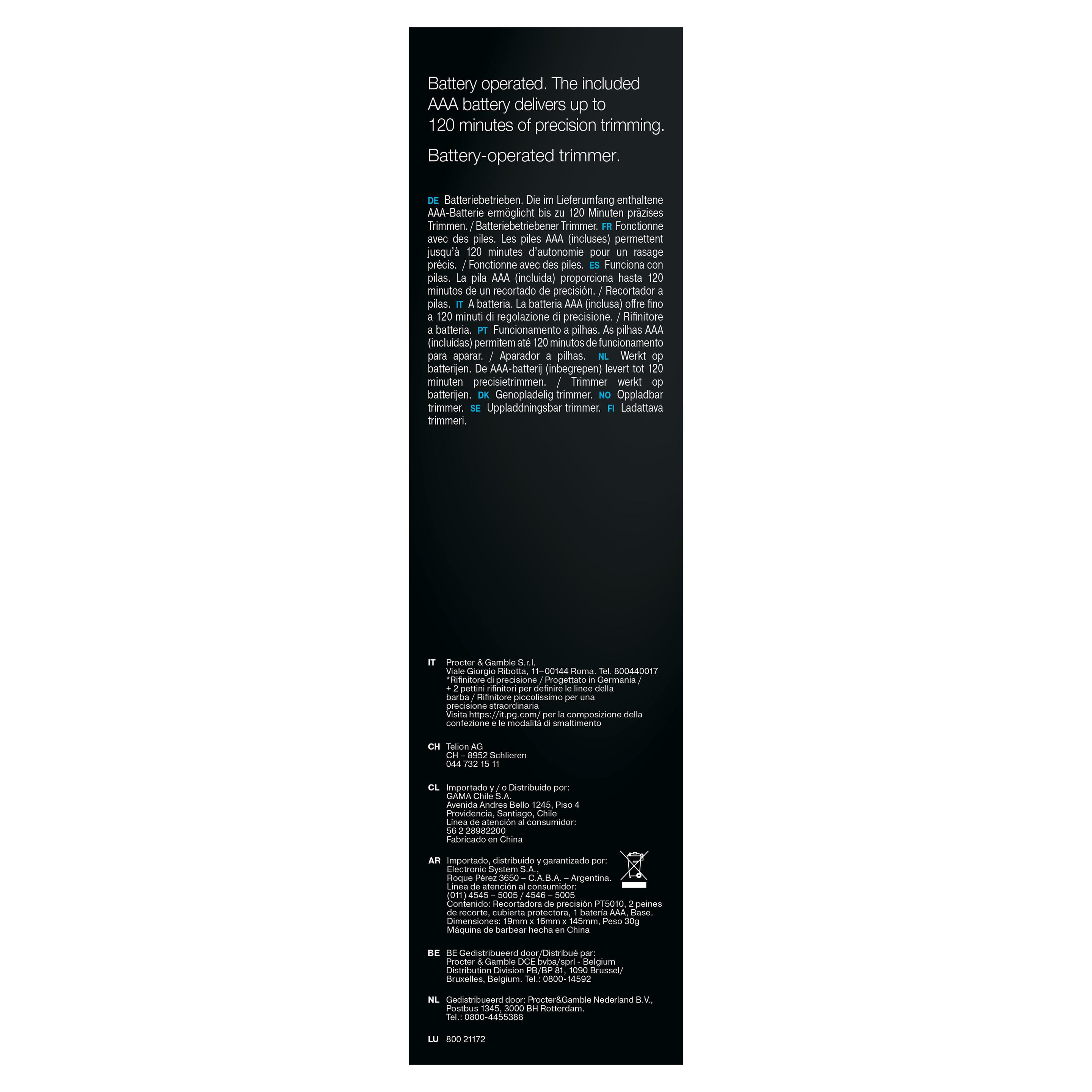Produktbild Braun Präzisionstrimmer PrecisionTrimmer PT5010 13 von 14