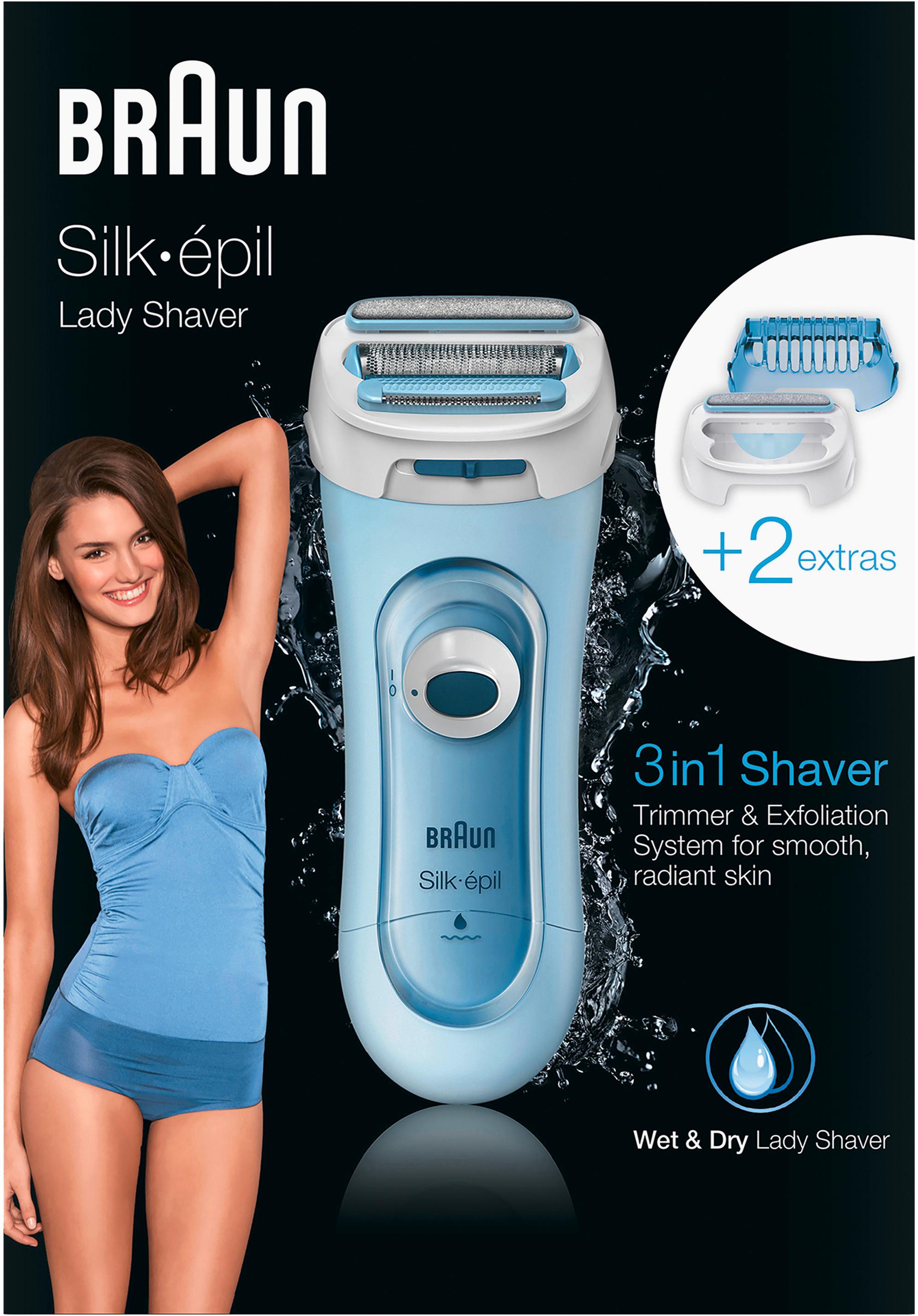 Braun Damenrasierer Silk-épil 3in1