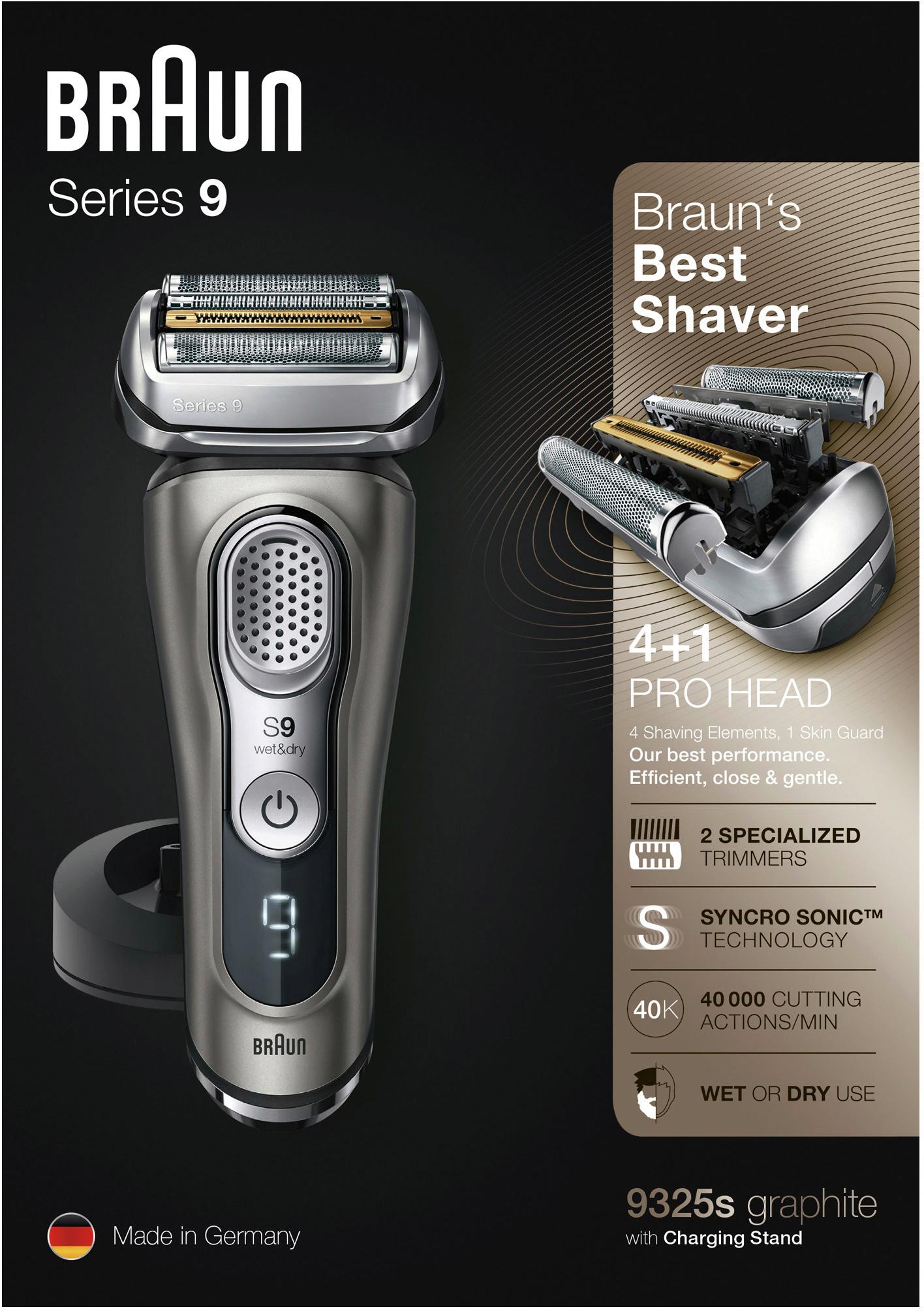 BRAUN Rasierer Series 9 9325 solo Wet&Dry