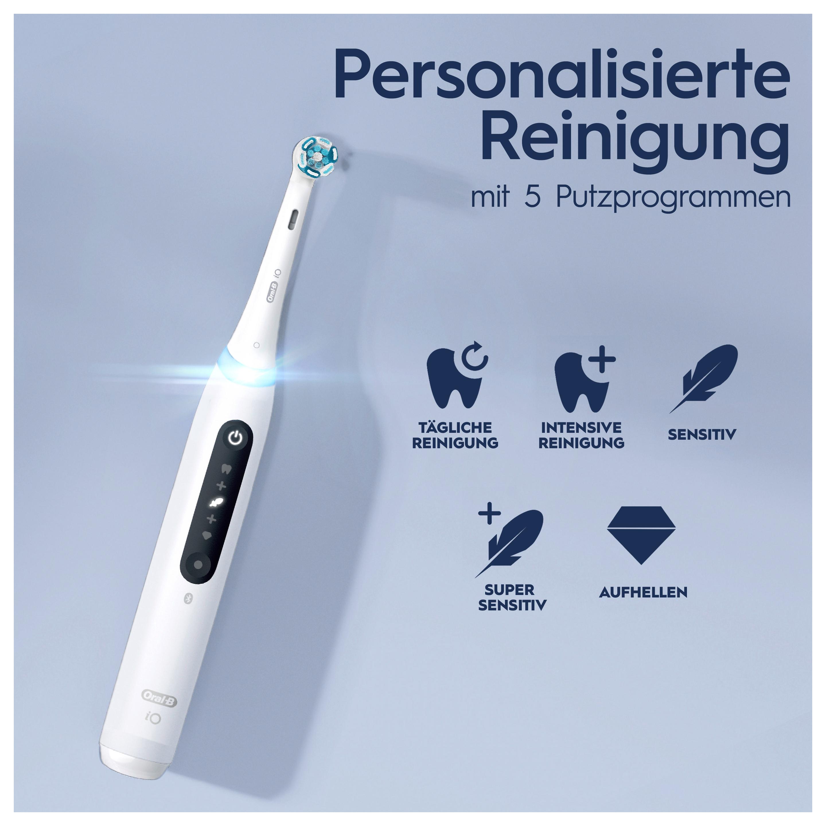 Produktbild Oral-B Elektrische Zahnbürste iO Series 5 Quite White 6 von 15