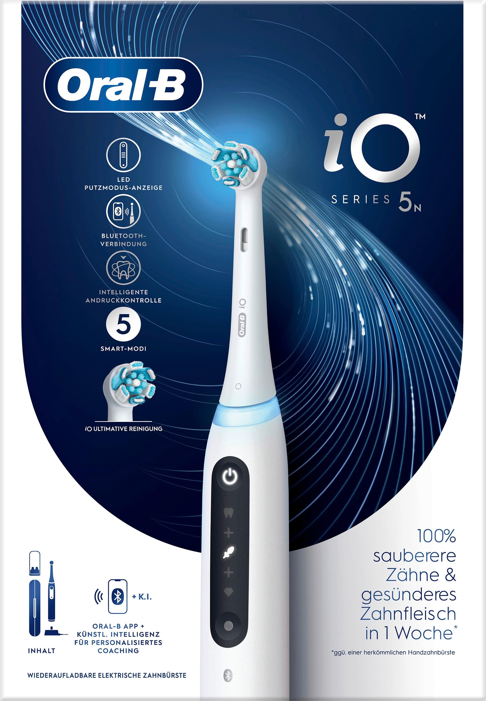 Oral-B Elektrische Zahnbürste iO Series 5 Quite White