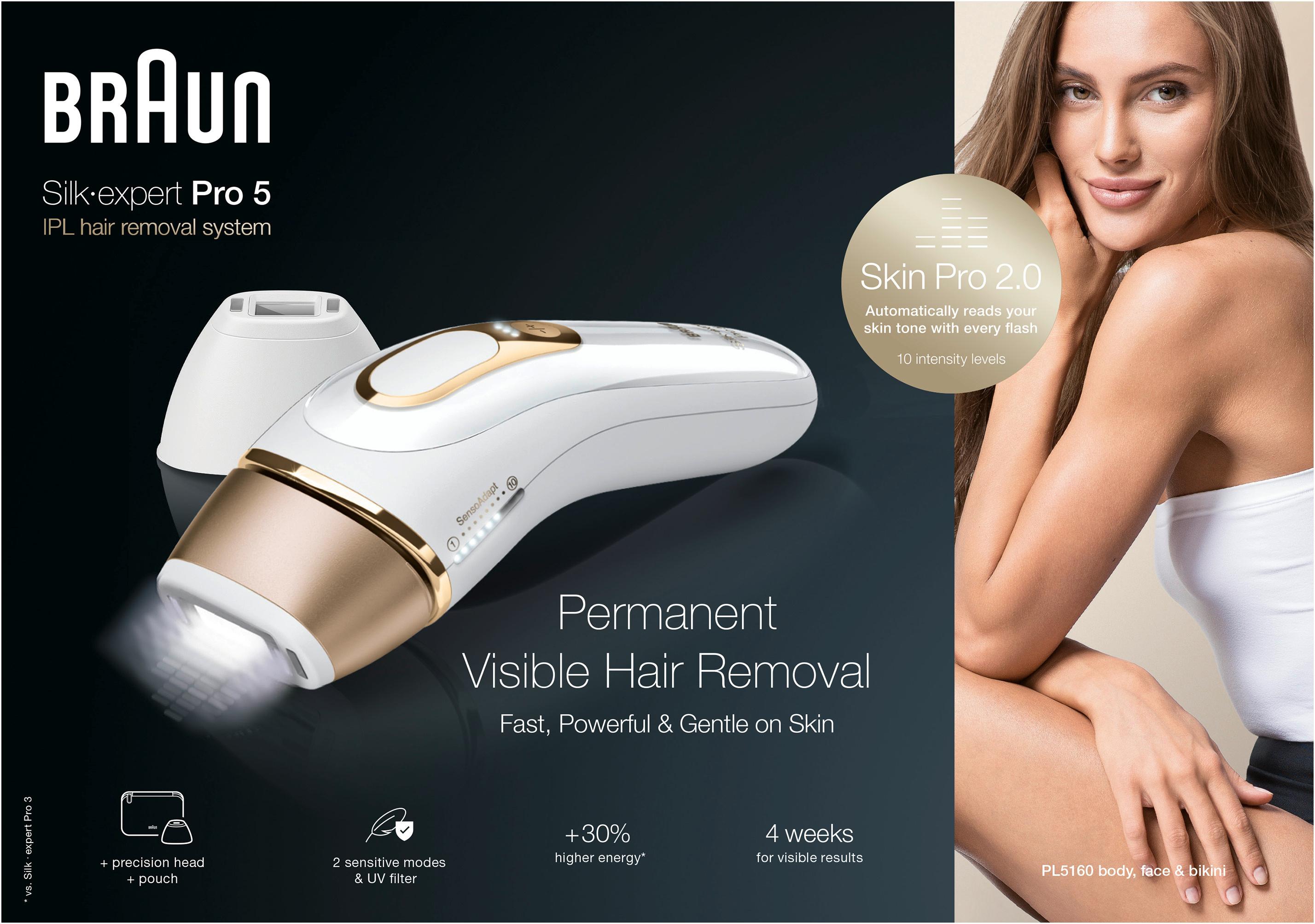 Braun IPL-Haarentfernungsgerät  Silk-expert Pro 5 PL5160