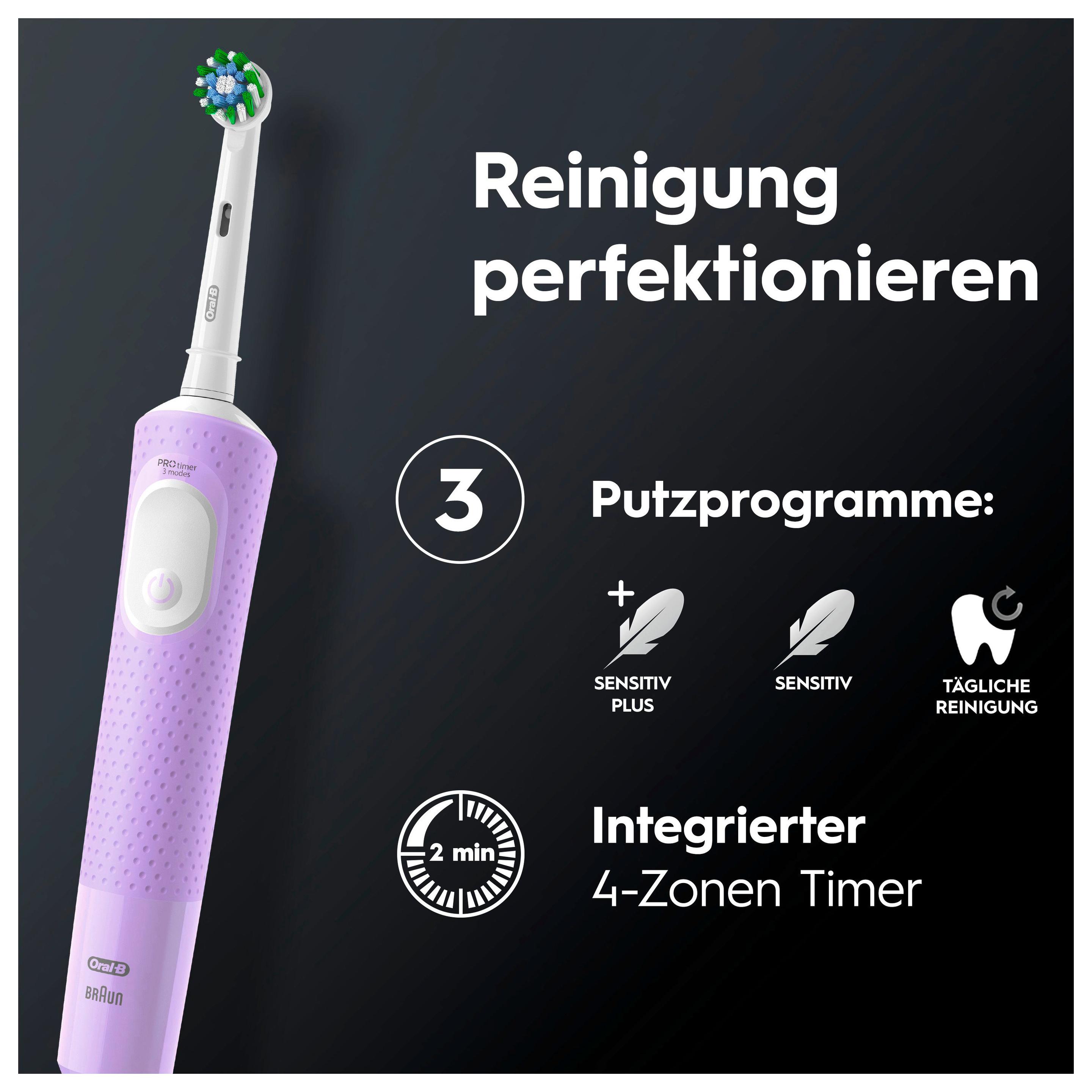 Produktbild Oral-B Elektrische Zahnbürste Vitality Pro D103 Hangable Box Lilac Violet 11 von 13