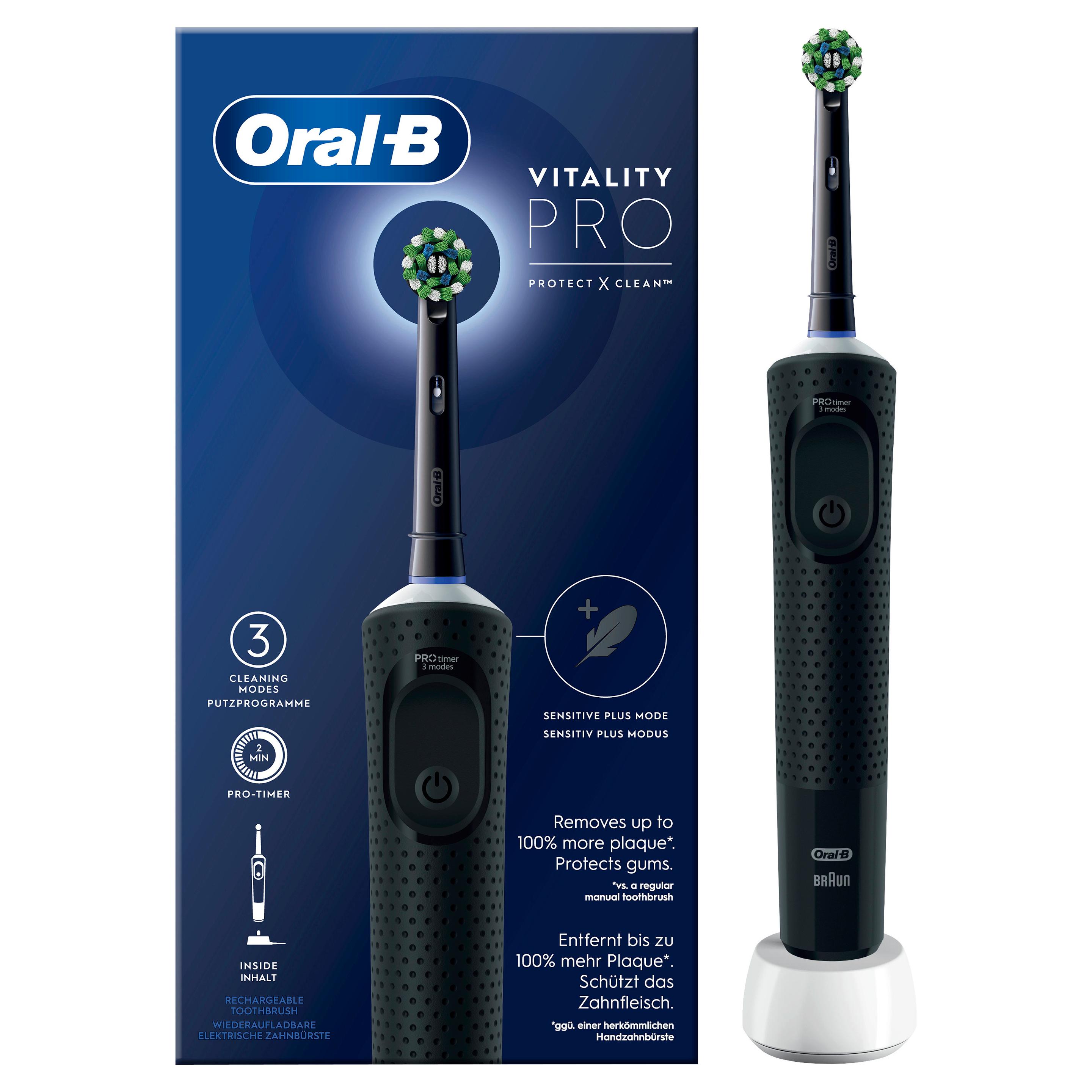 Oral-B Elektrische Zahnbürste Vitality Pro D103 Hangable Box Black