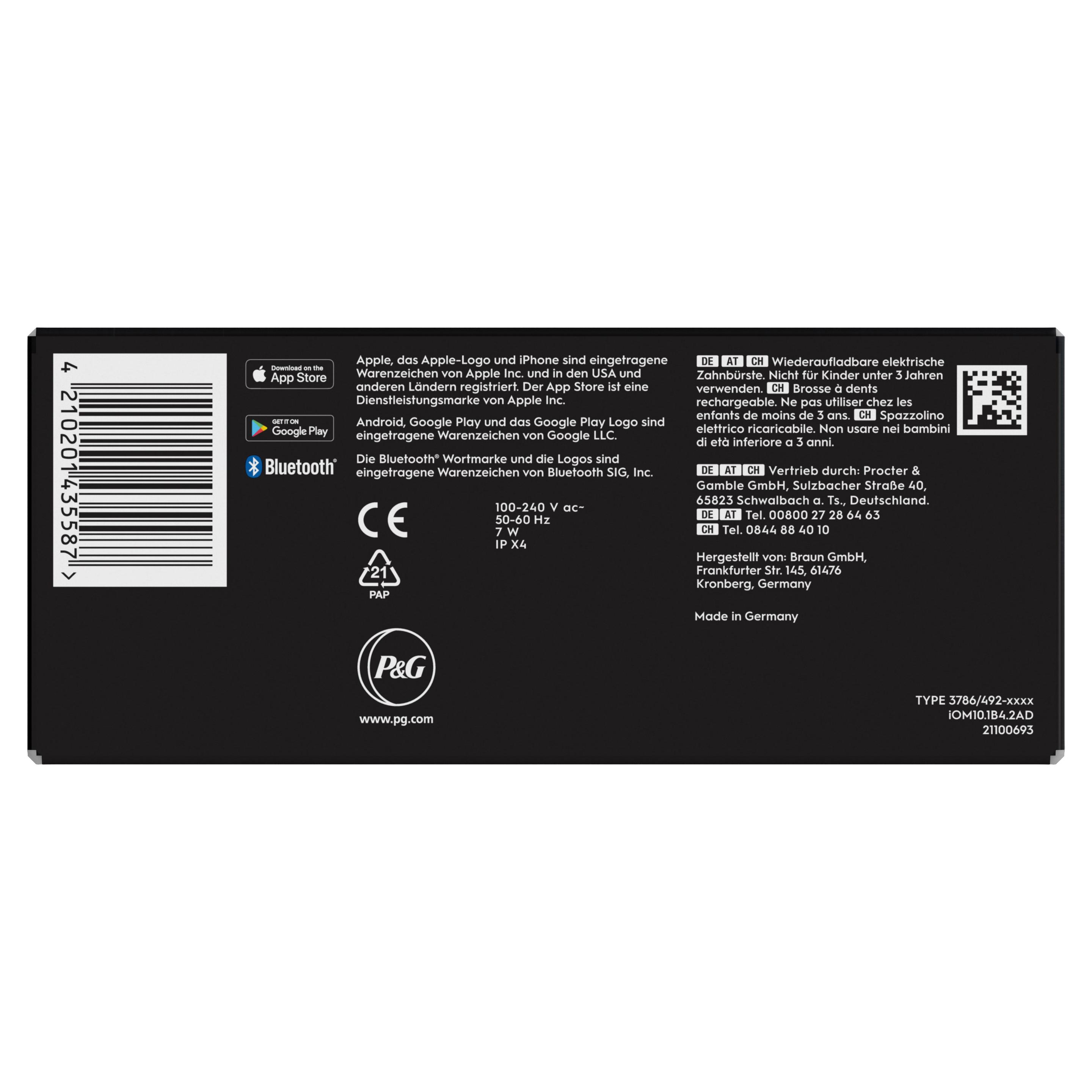Produktbild Oral-B Elektrische Zahnbürste iO Series 10 Cosmic Black 4 von 11