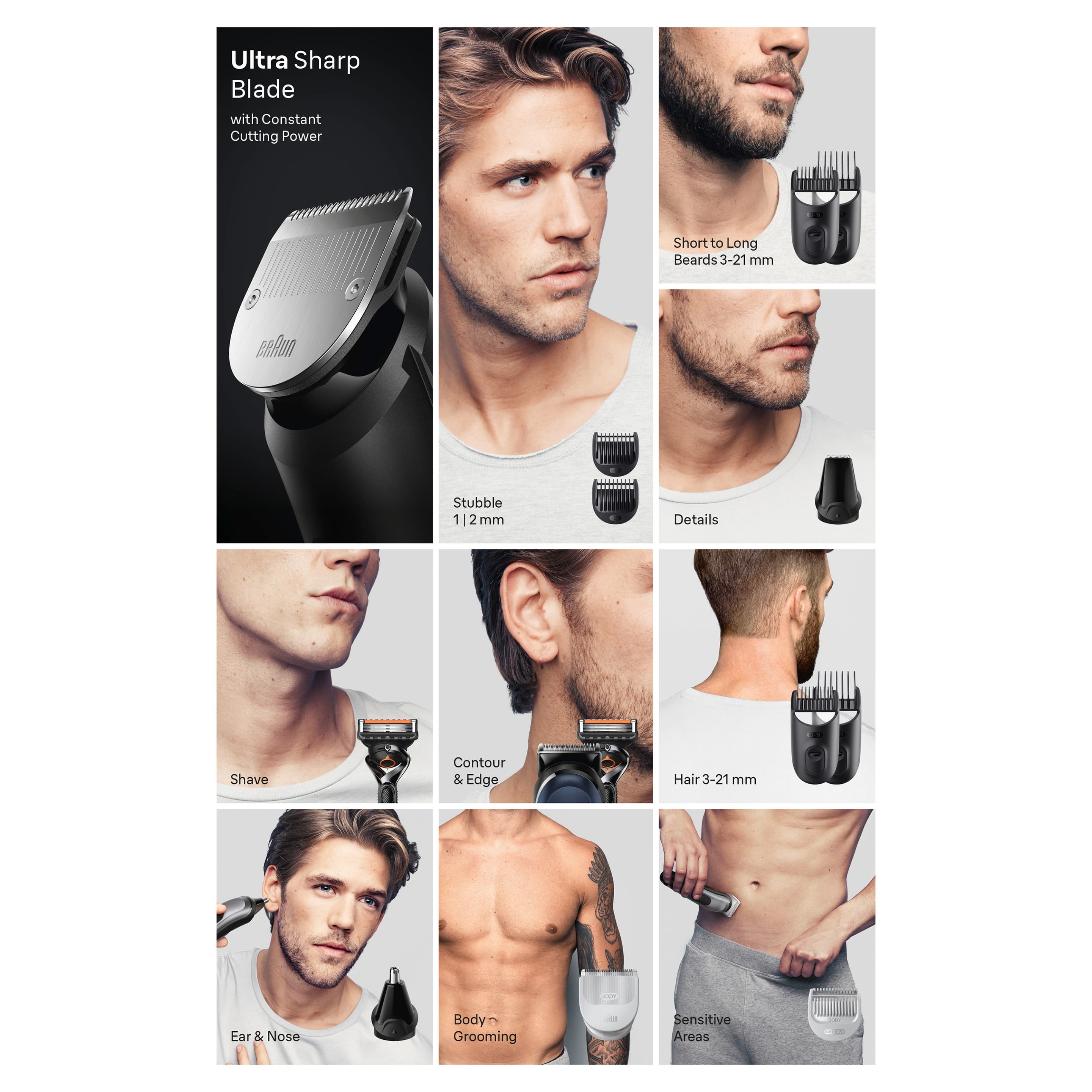 Produktbild BRAUN Multi-Grooming-Kit 10-in-1 Series 7 MGK742 3 von 10