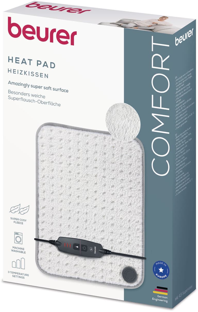 beurer Comfort Heizkissen HK 43 Supercosy
