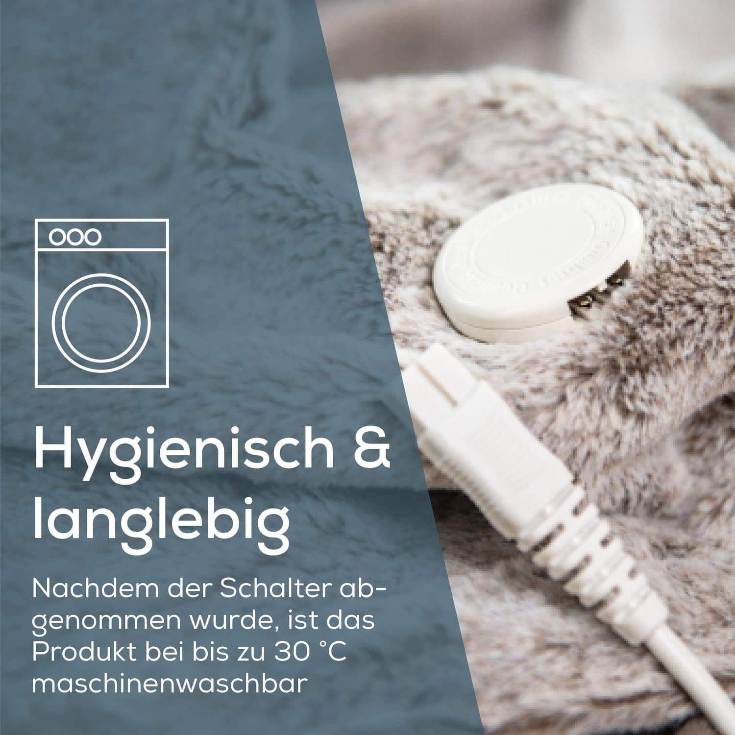 beurer Comfort Wärme-Kuscheldecke HD 75