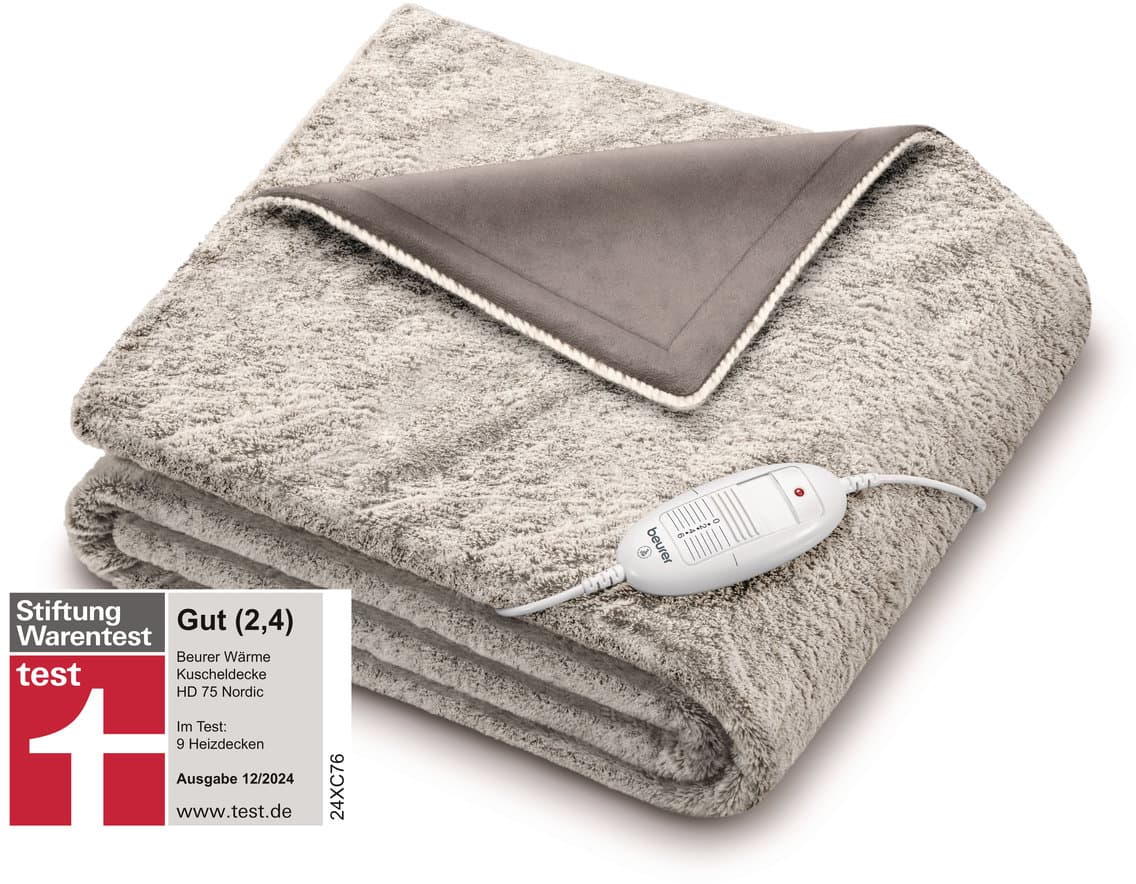 beurer Comfort Wärme-Kuscheldecke HD 75