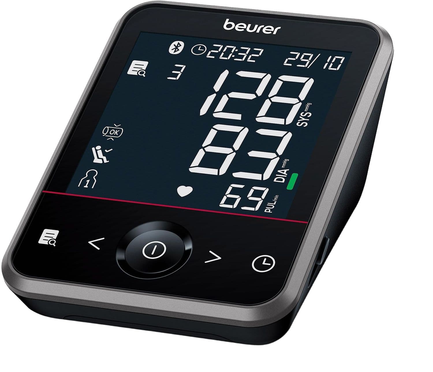 beurer Oberarm-Blutdruckmessgerät BM 64