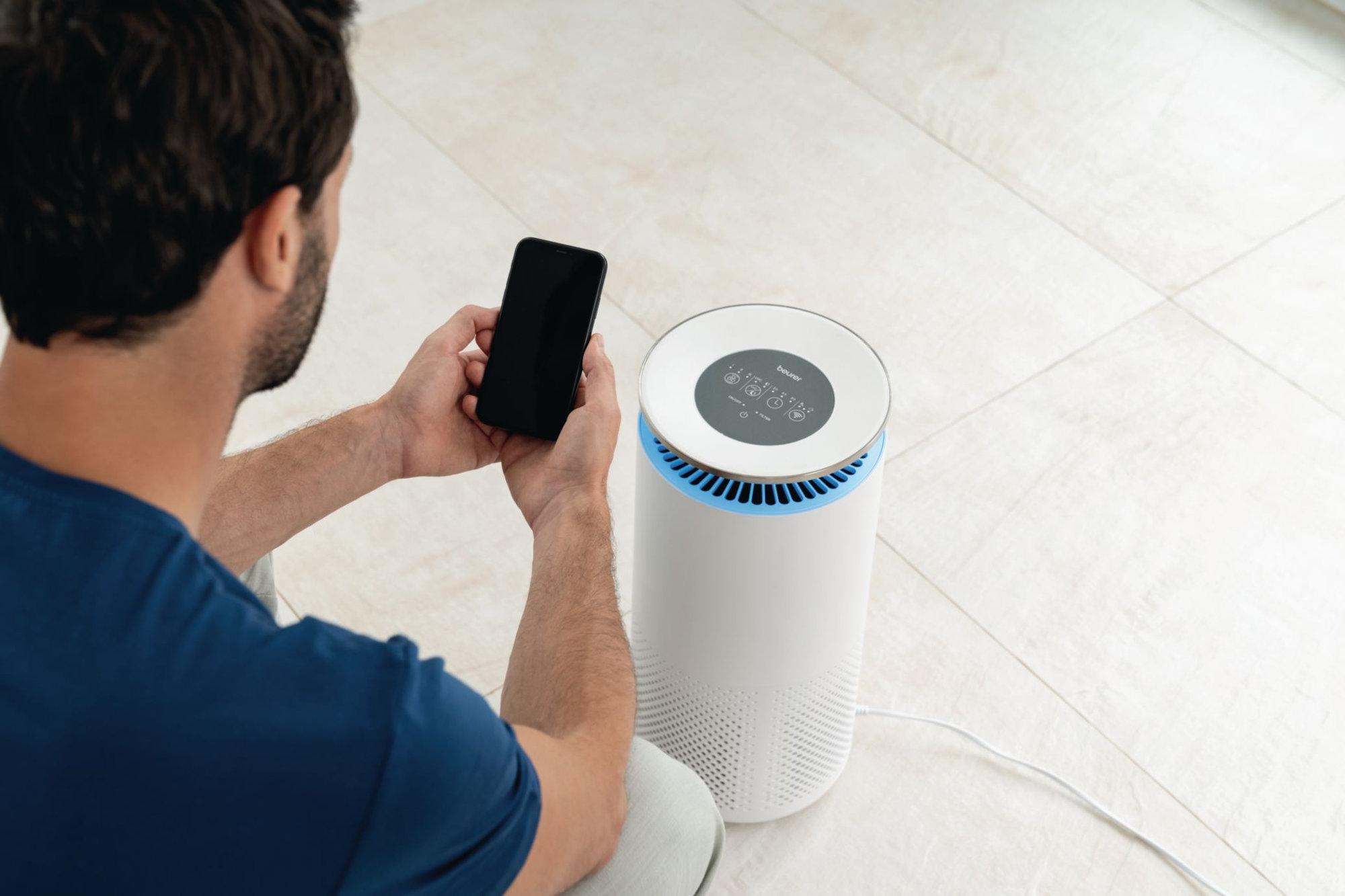 Produktbild beurer App gesteuerter Luftreiniger LR400 9 von 12