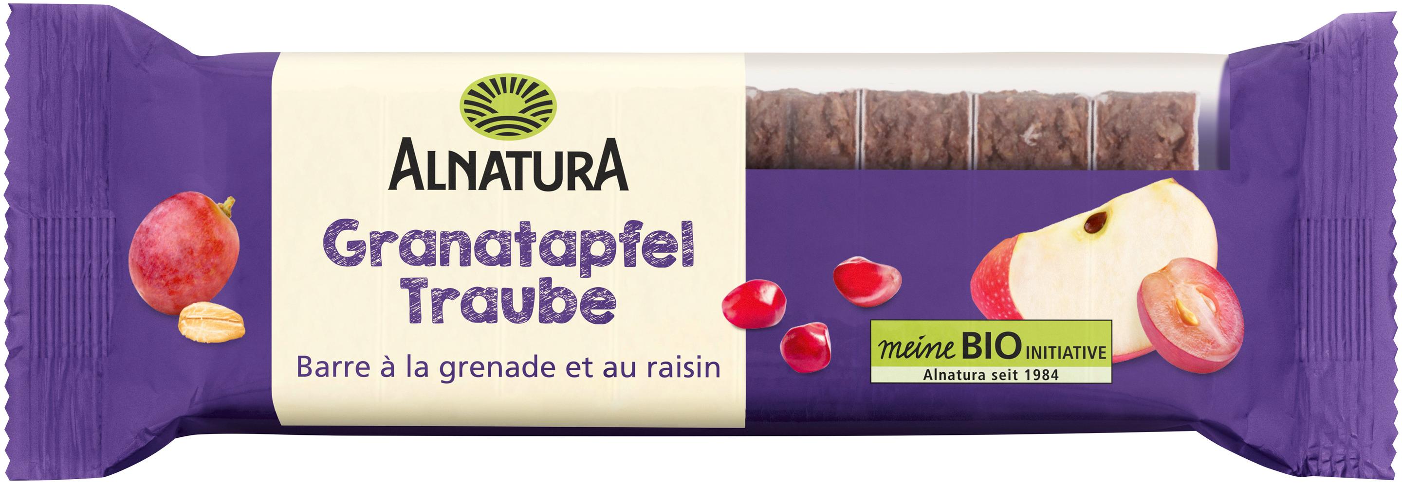 Alnatura Bio Granatapfel Traube Fruchtschnitte