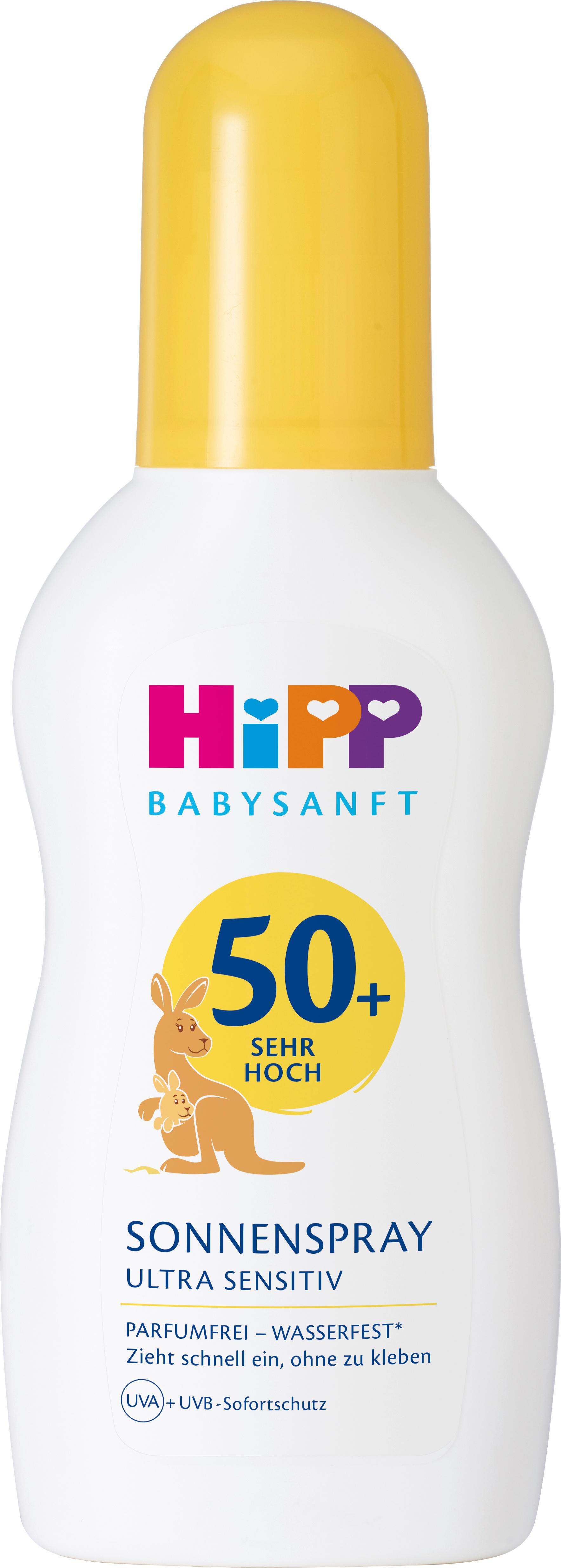 HiPP Babysanft Sonne Sonnenspray, LSF 50+