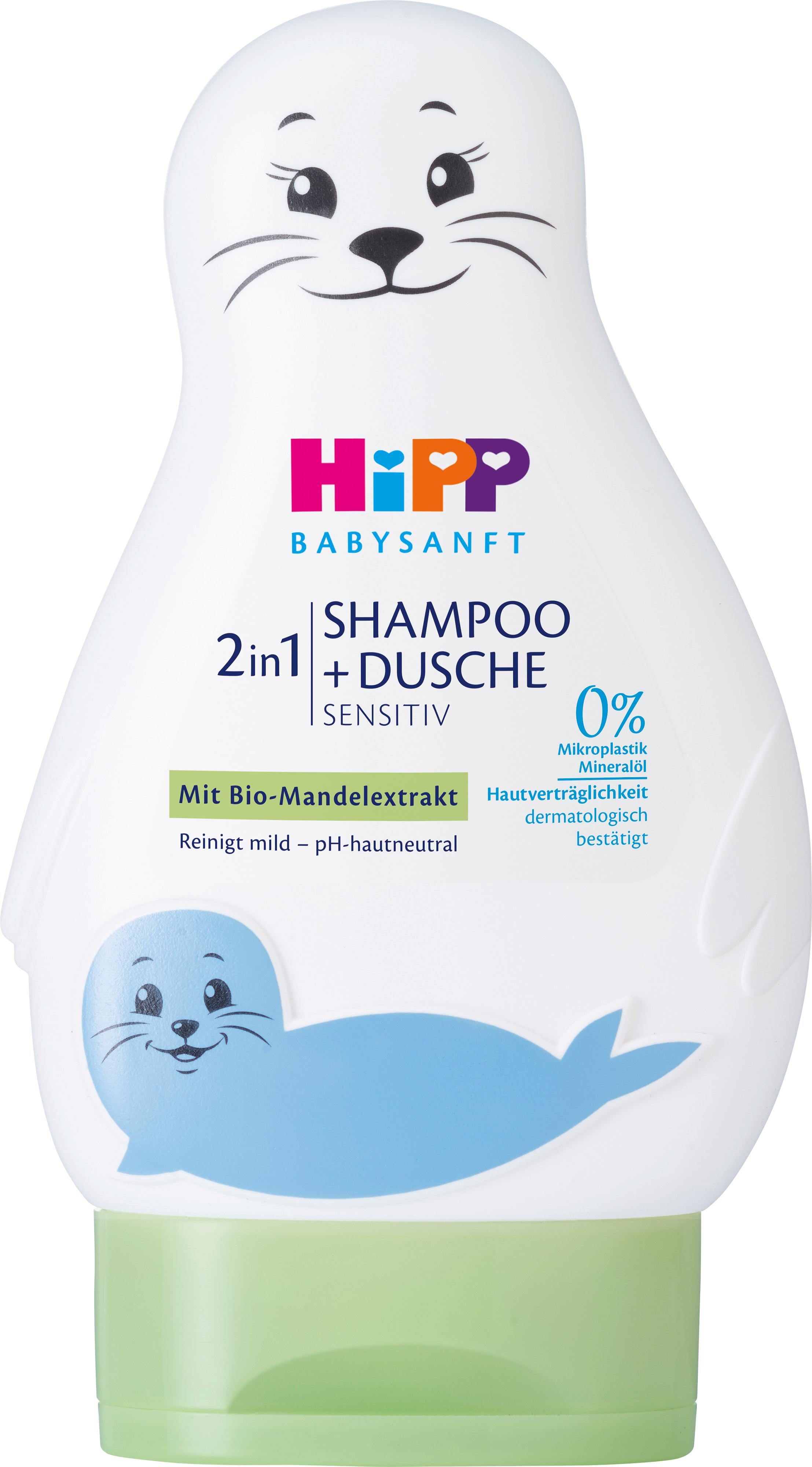 HiPP Babysanft 2in1 Shampoo + Dusche Sensitiv