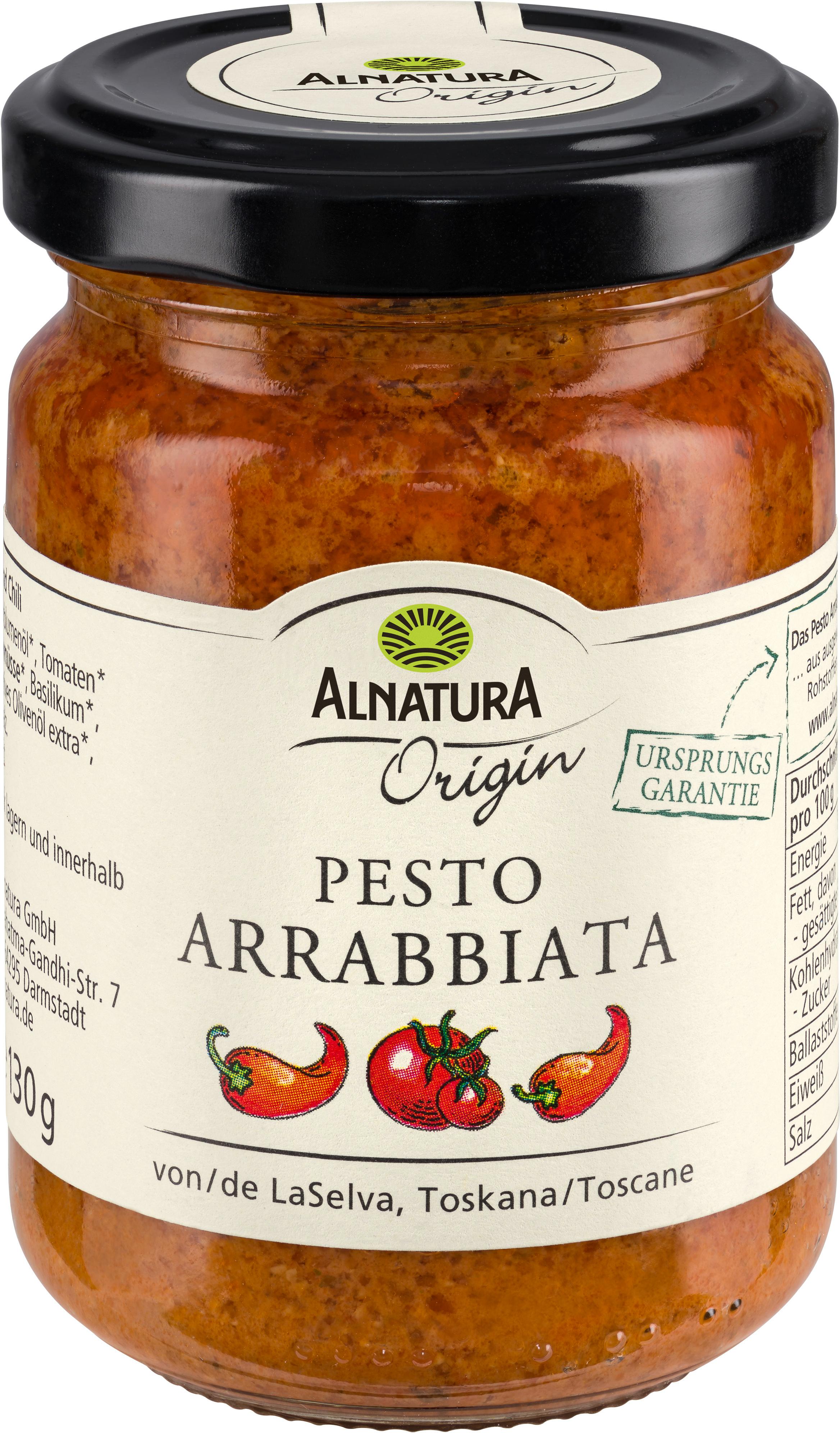 Alnatura Bio Origin Pesto Arrabbiata