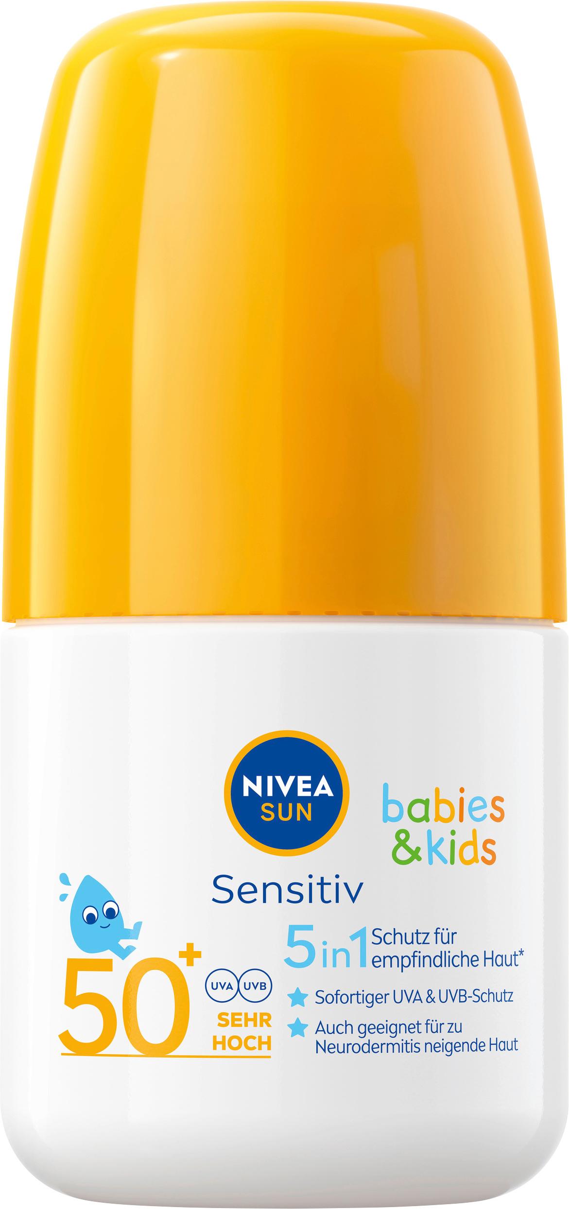 NIVEA SUN Kids sensitiv Sonnen-Roller LF50+