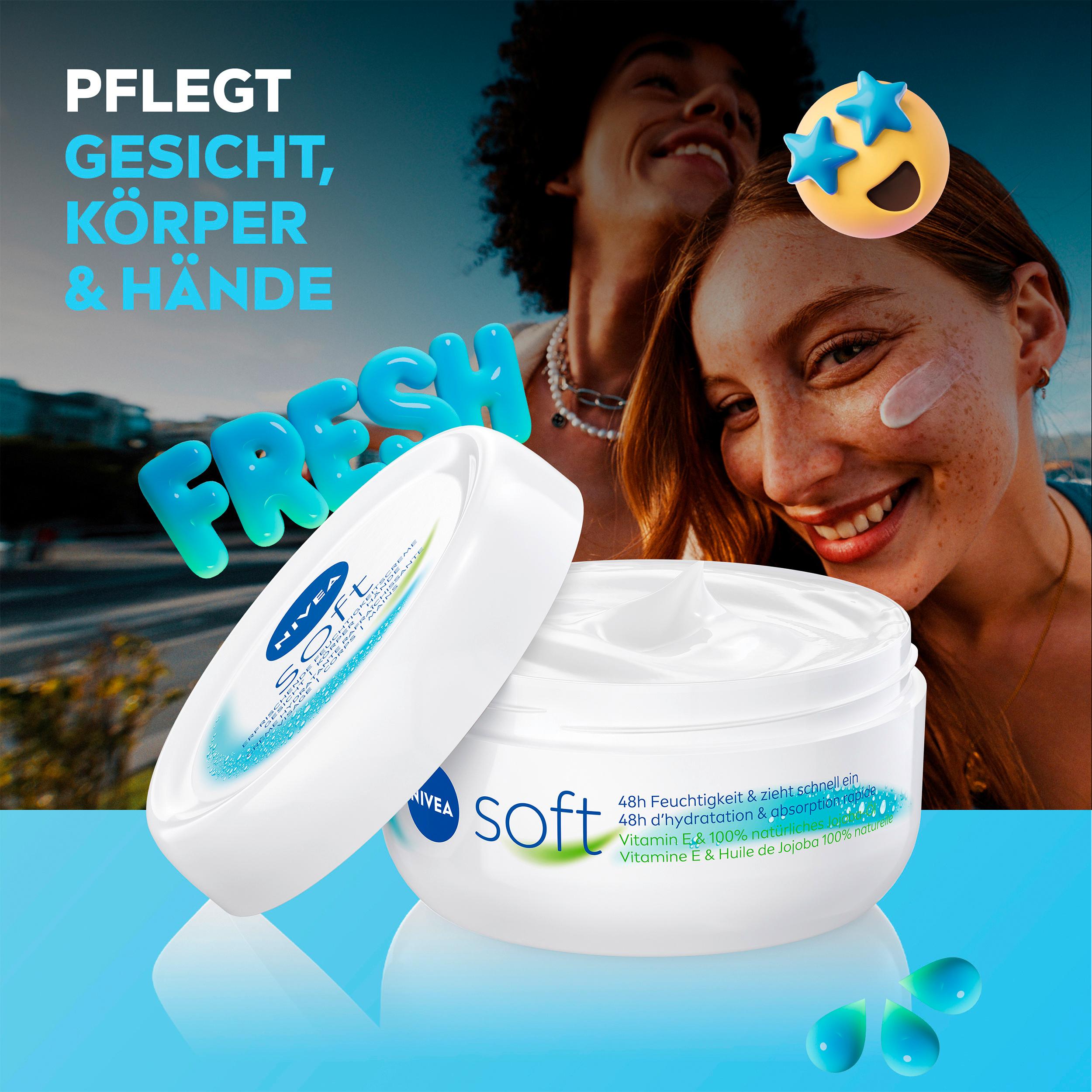 Produktbild NIVEA soft Creme Erfrischende Feuchtigkeitscreme 7 von 8