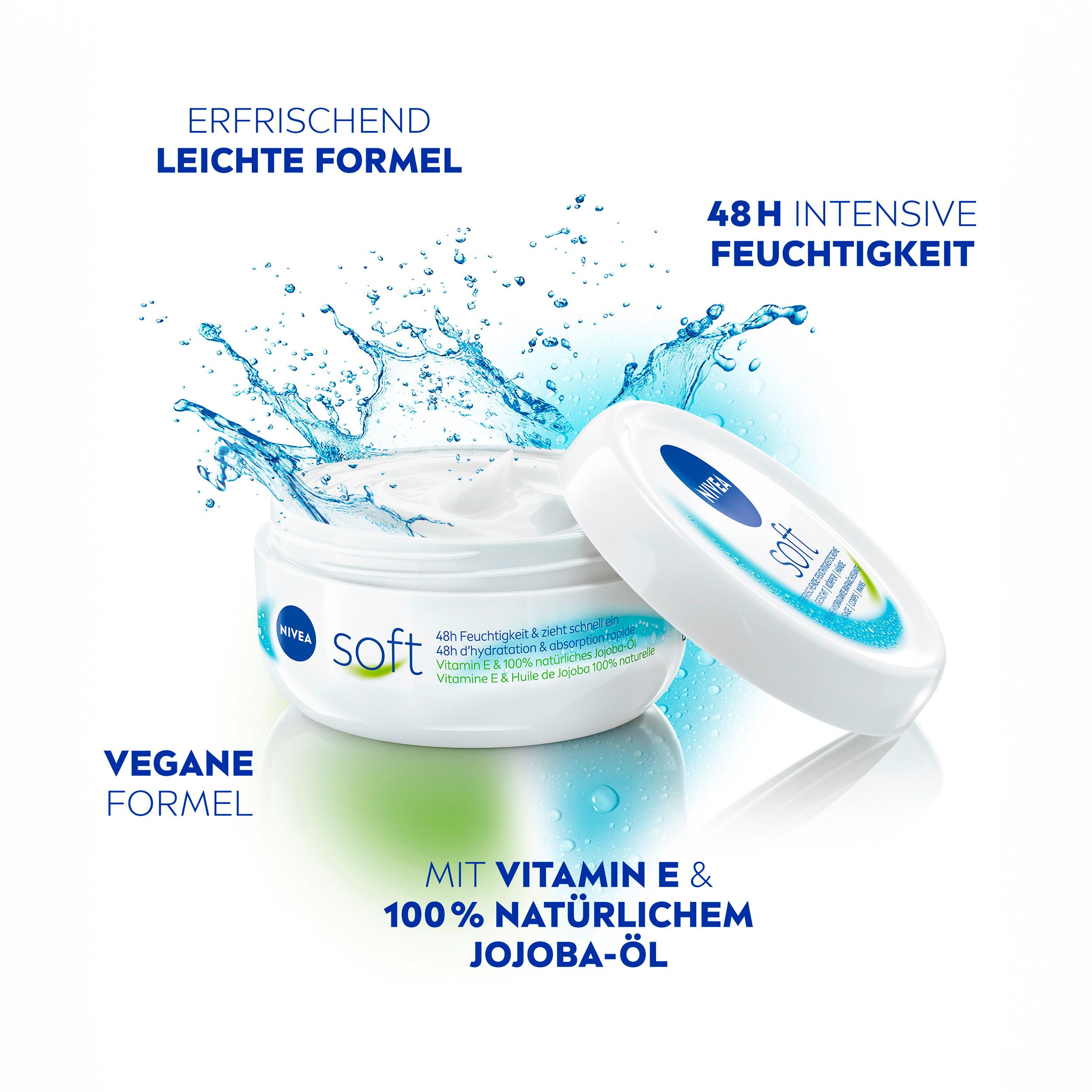 Produktbild NIVEA soft Creme Erfrischende Feuchtigkeitscreme 4 von 8