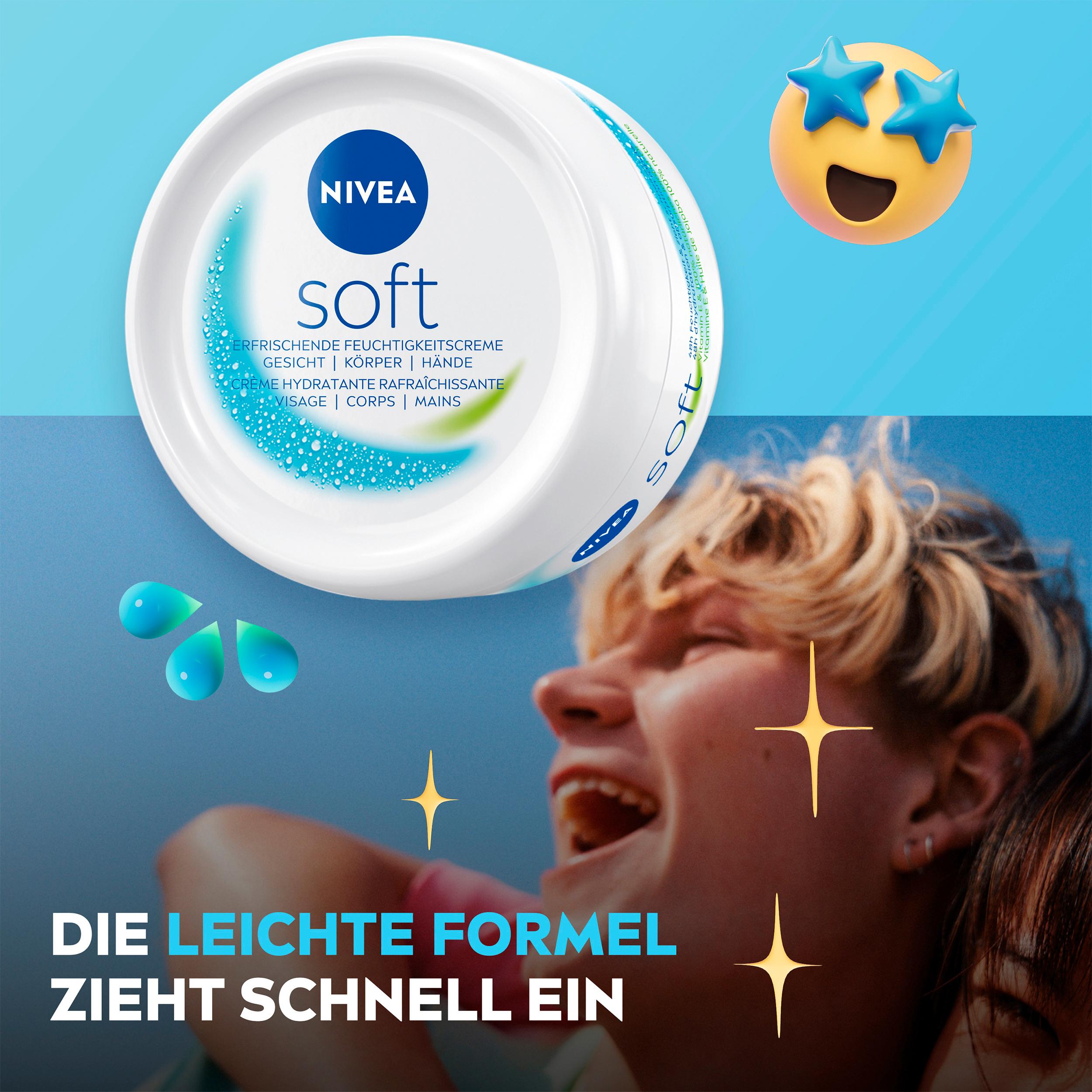Produktbild NIVEA soft Creme Erfrischende Feuchtigkeitscreme 5 von 8